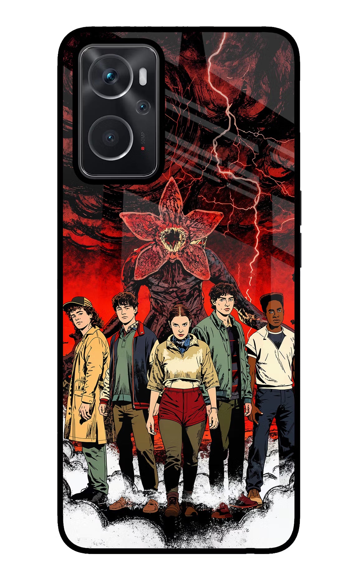 Ordinary Things Characters Oppo K10 4G Glass Case - Ordinary Things Characters Oppo K10 4G Glass Case Ordinary Things Characters Oppo K10 4G Glass Case
