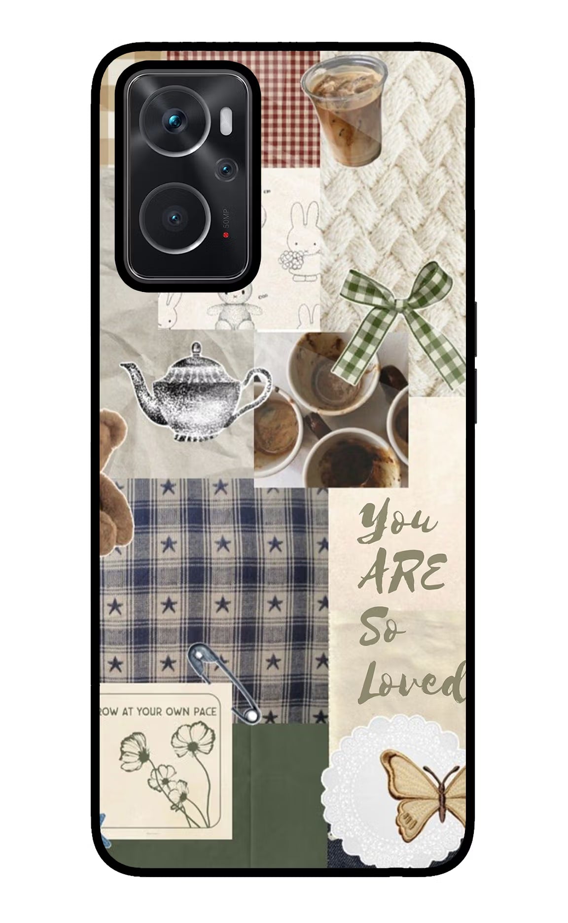 Cookie Oppo K10 4G Glass Case - Cookie Oppo K10 4G Glass Case Cookie Oppo K10 4G Glass Case