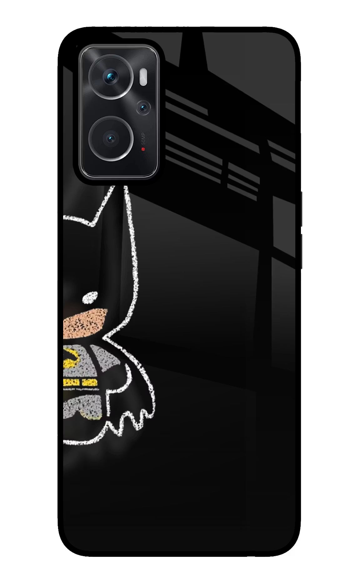 Bat Kitty Oppo K10 4G Glass Case - Bat Kitty Oppo K10 4G Glass Case Bat Kitty Oppo K10 4G Glass Case