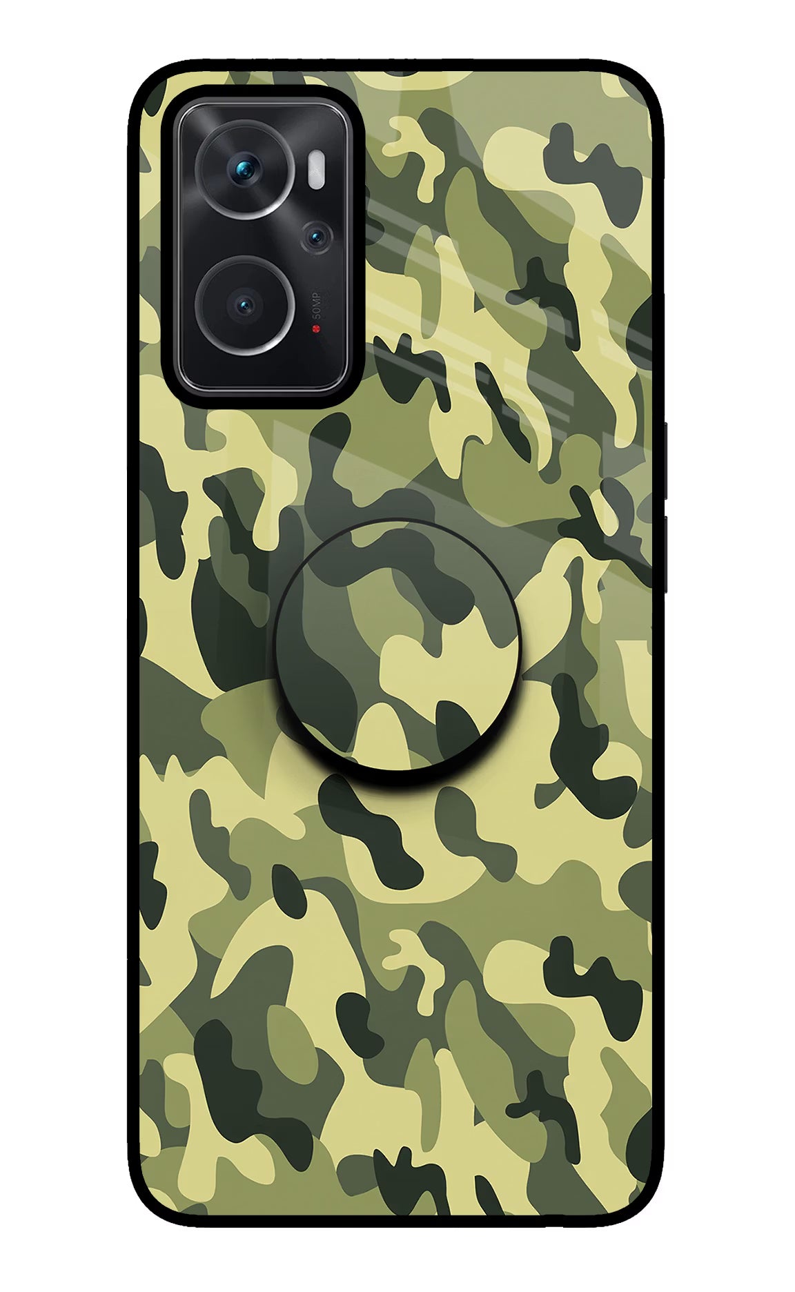 Camouflage Oppo K10 4G Pop Case - Camouflage Oppo K10 4G Pop Case by Casekaro Camouflage Oppo K10 4G Pop Case by Casekaro