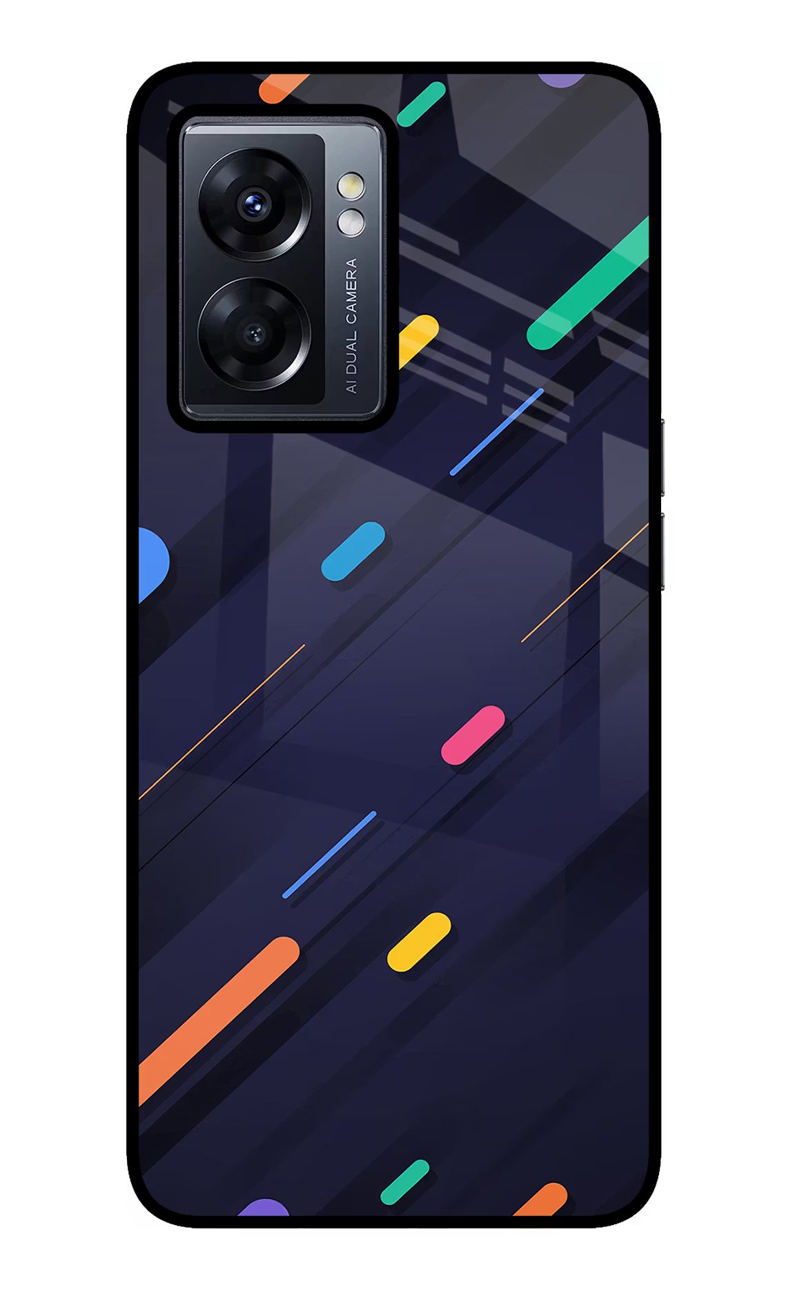 Abstract Design Oppo K10 5G Back Cover - Abstract Design Oppo K10 5G Glass Case Back Cover by Casekaro Abstract Design Oppo K10 5G Glass Case Back Cover by Casekaro