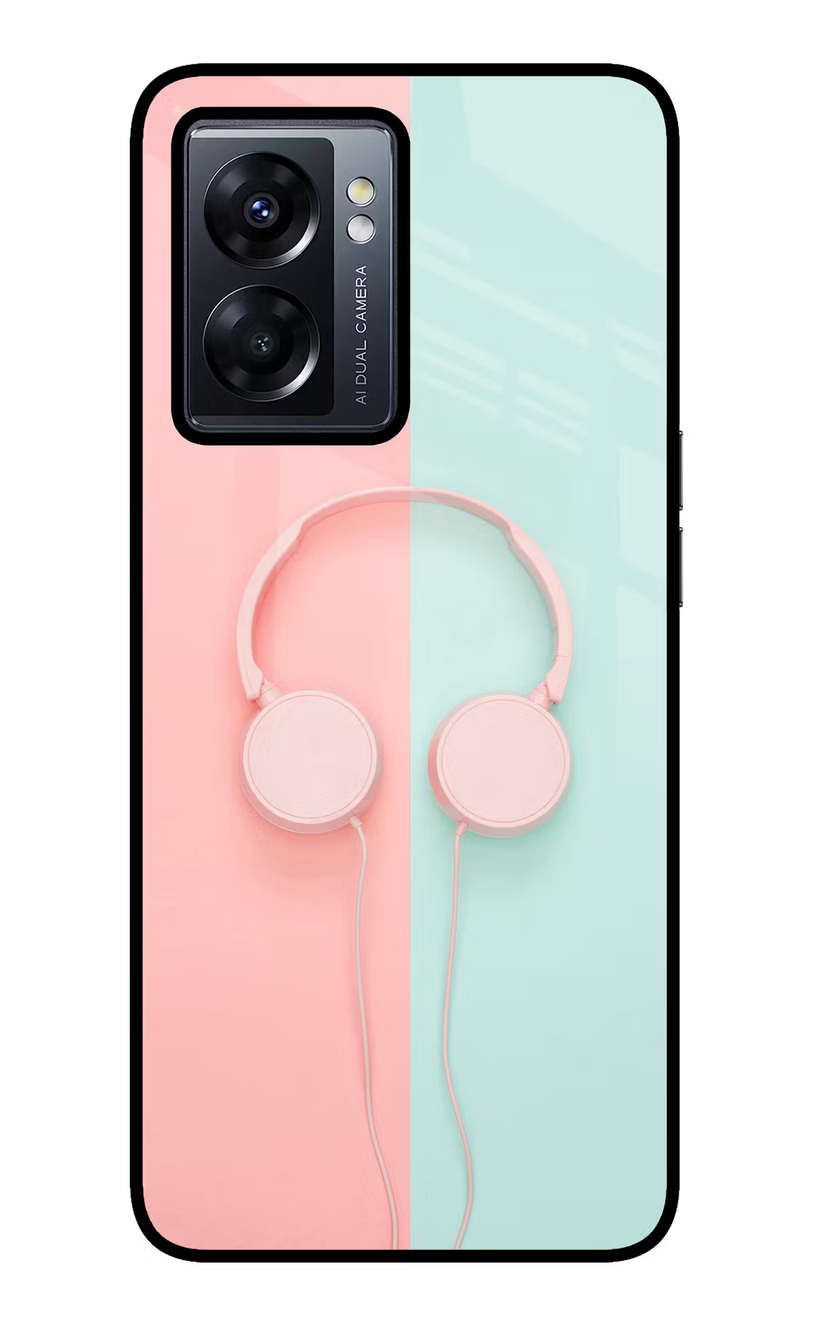 Music Lover Oppo K10 5G Back Cover - Music Lover Oppo K10 5G Glass Case Back Cover by Casekaro Music Lover Oppo K10 5G Glass Case Back Cover by Casekaro