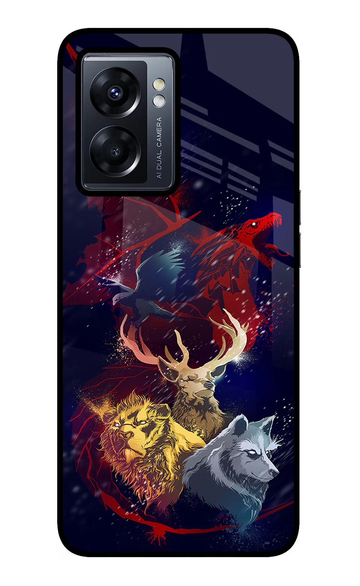 Game Of Thrones Oppo K10 5G Glass Case - Game Of Thrones Oppo K10 5G Glass Case Game Of Thrones Oppo K10 5G Glass Case
