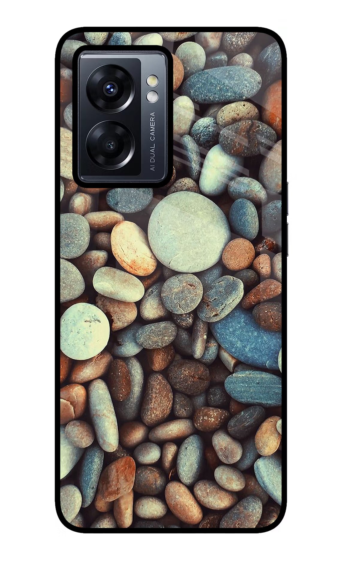 Pebble Oppo K10 5G Glass Case - Pebble Oppo K10 5G Glass Case Pebble Oppo K10 5G Glass Case