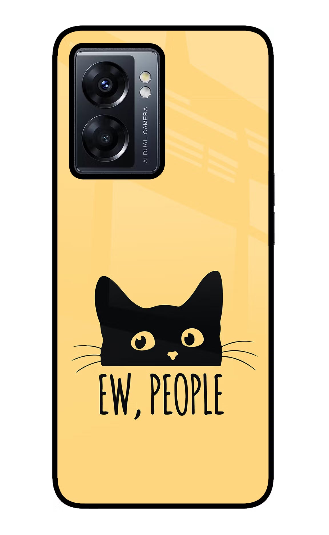 Ew People Catitude Oppo K10 5G Glass Case - Ew People Catitude Oppo K10 5G Glass Case Ew People Catitude Oppo K10 5G Glass Case