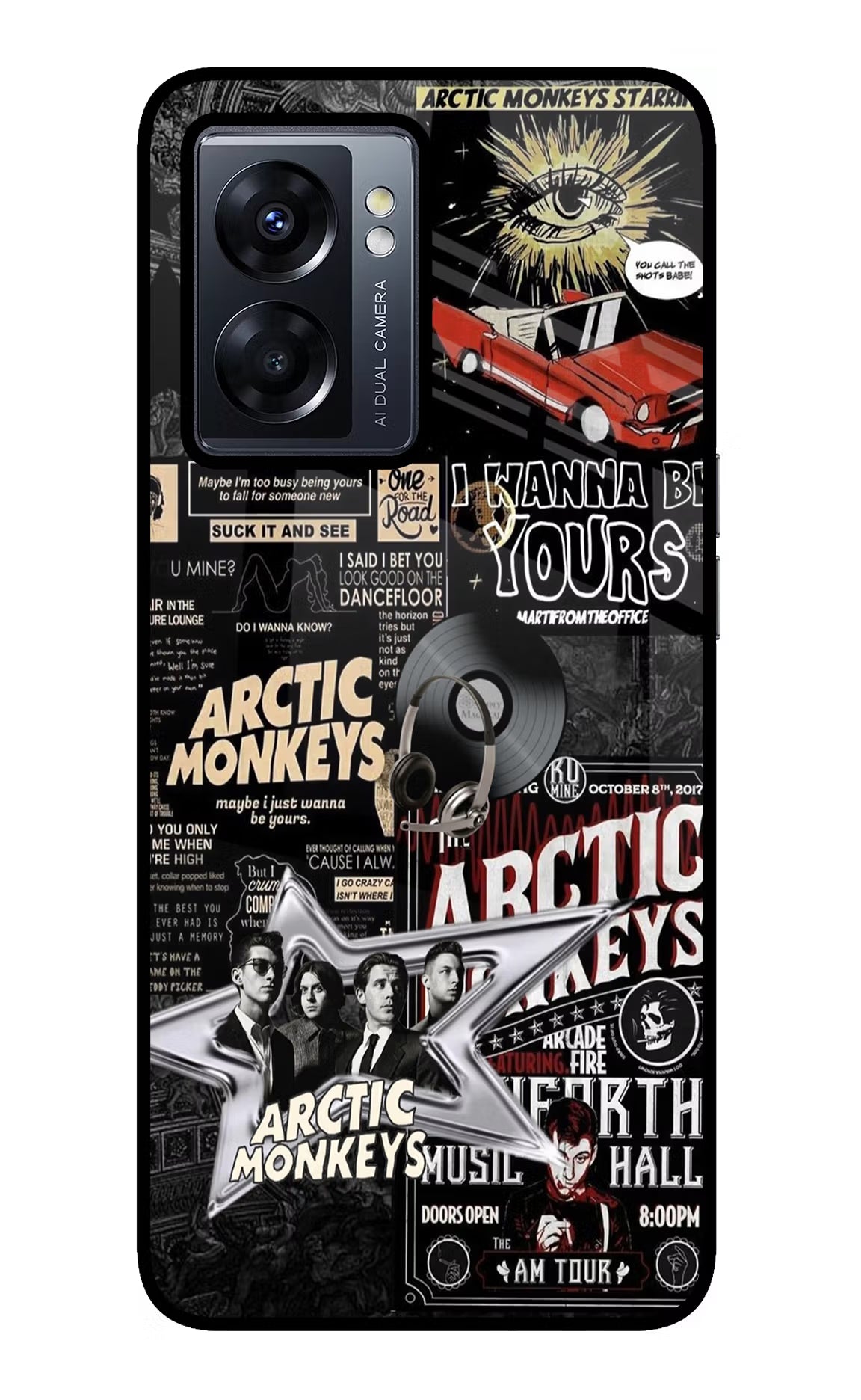 Arctic Monkeys Oppo K10 5G Glass Case - Arctic Monkeys Oppo K10 5G Glass Case Arctic Monkeys Oppo K10 5G Glass Case