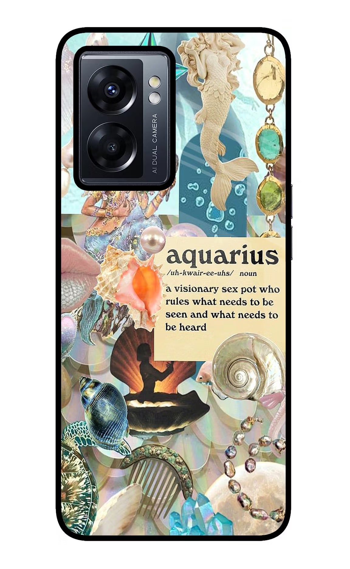 Aquarius Zodiac Oppo K10 5G Glass Case - Aquarius Zodiac Oppo K10 5G Glass Case Aquarius Zodiac Oppo K10 5G Glass Case