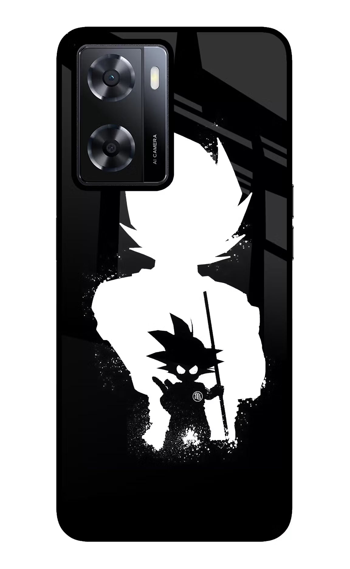 Goku Shadow Oppo A57 2022 Glass Case - Goku Shadow Oppo A57 2022 Glass Case Goku Shadow Oppo A57 2022 Glass Case