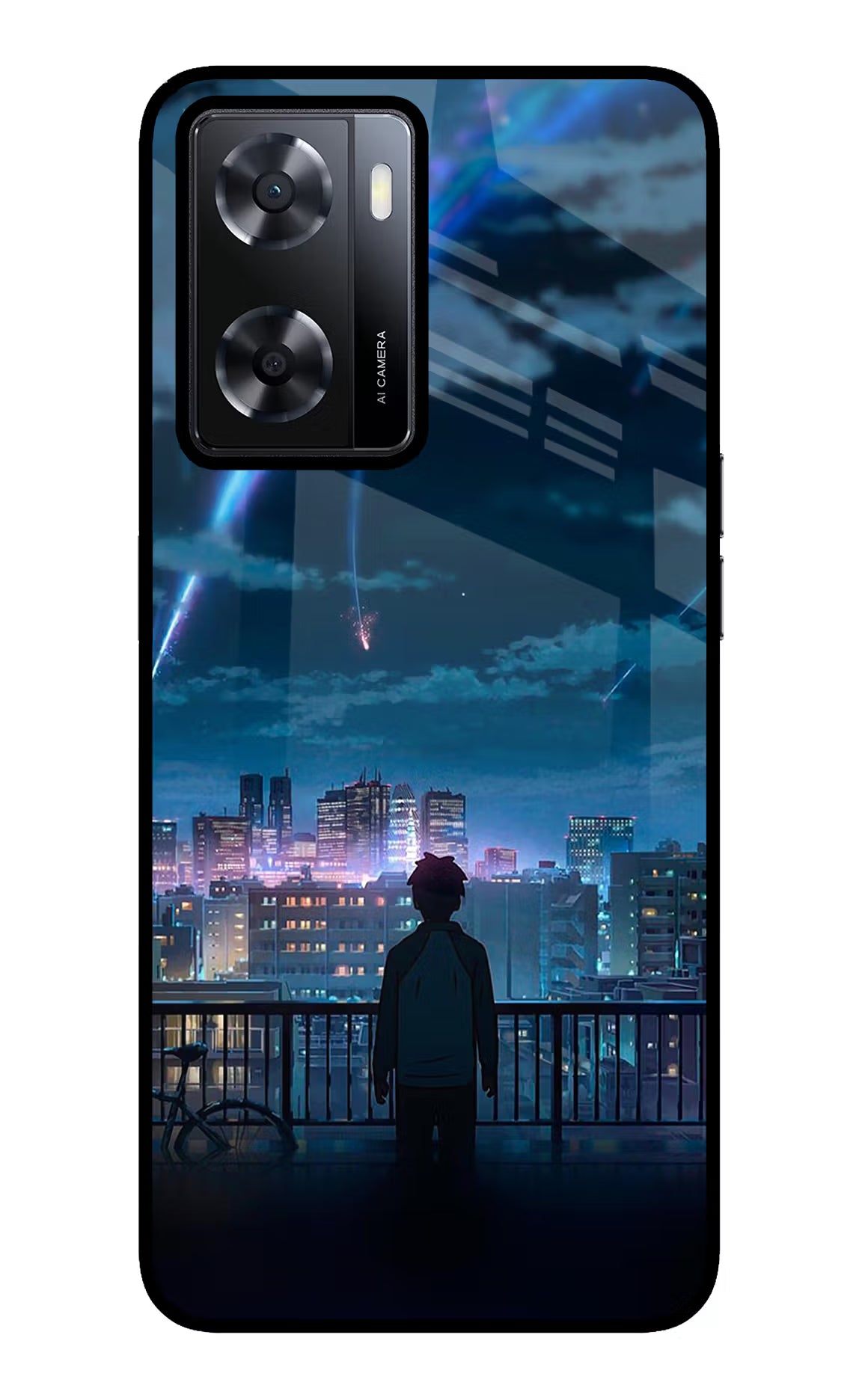 Anime Oppo A57 2022 Glass Case - Anime Oppo A57 2022 Glass Case Anime Oppo A57 2022 Glass Case