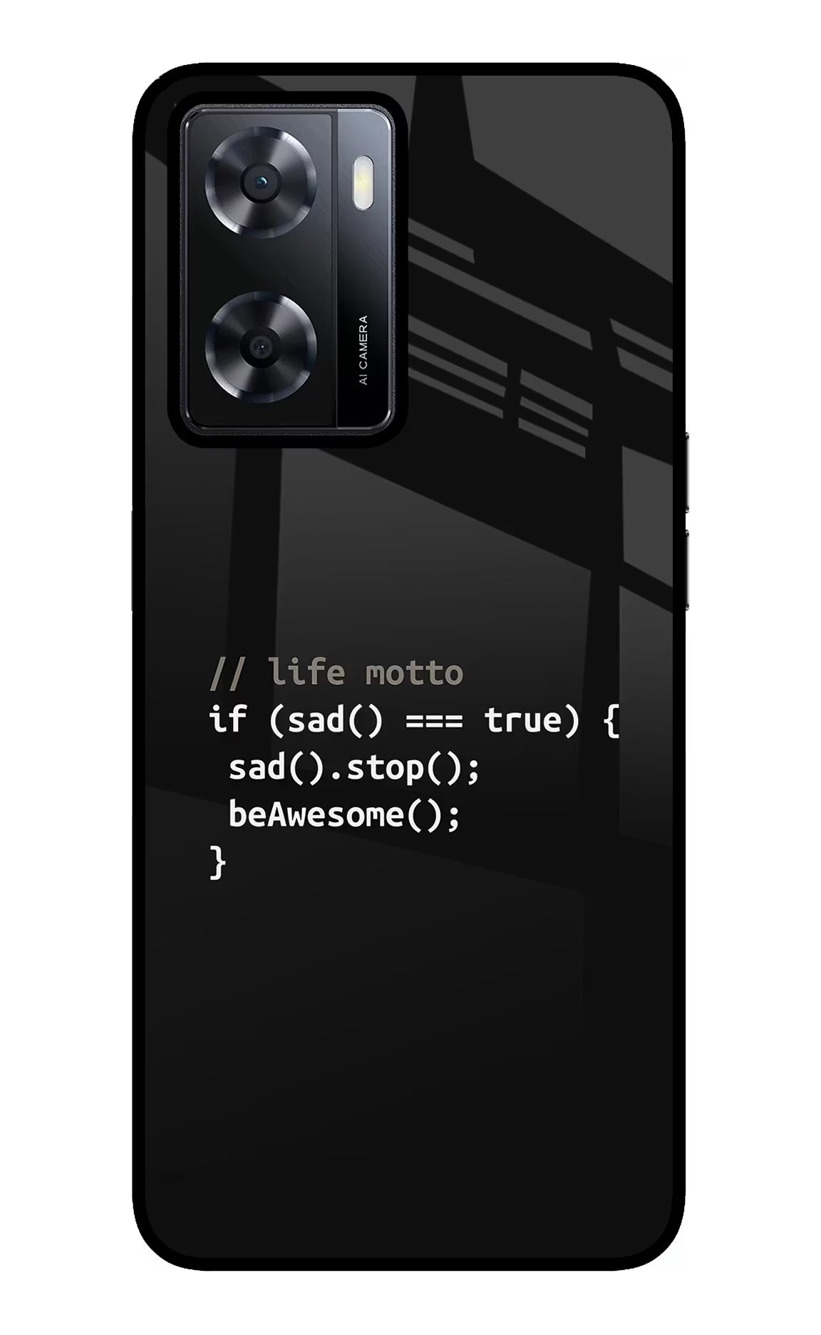 Life Motto Code Oppo A57 2022 Glass Case - Life Motto Code Oppo A57 2022 Glass Case Life Motto Code Oppo A57 2022 Glass Case