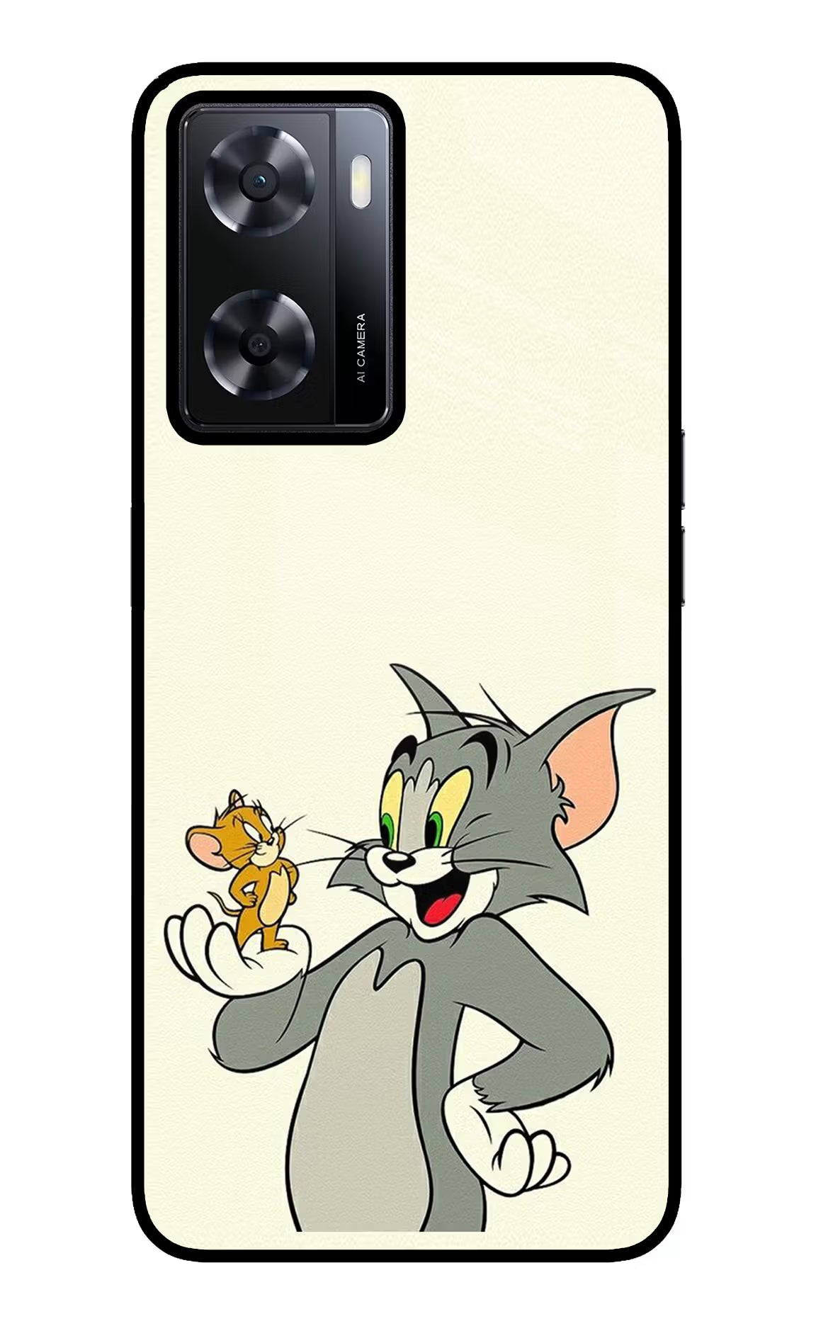 Tom & Jerry Oppo A57 2022 Glass Case - Tom & Jerry Oppo A57 2022 Glass Case Tom & Jerry Oppo A57 2022 Glass Case