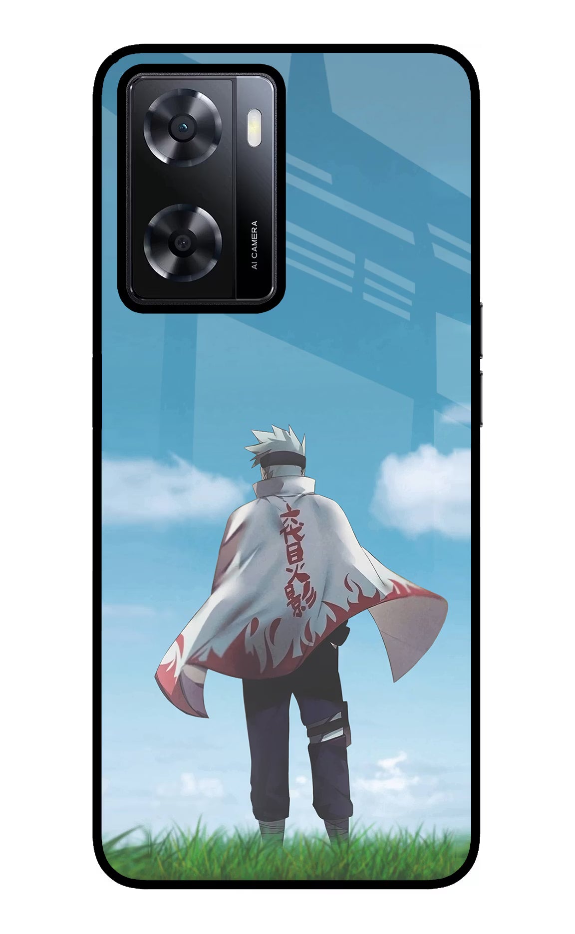 Kakashi Oppo A57 2022 Glass Case - Kakashi Oppo A57 2022 Glass Case Kakashi Oppo A57 2022 Glass Case