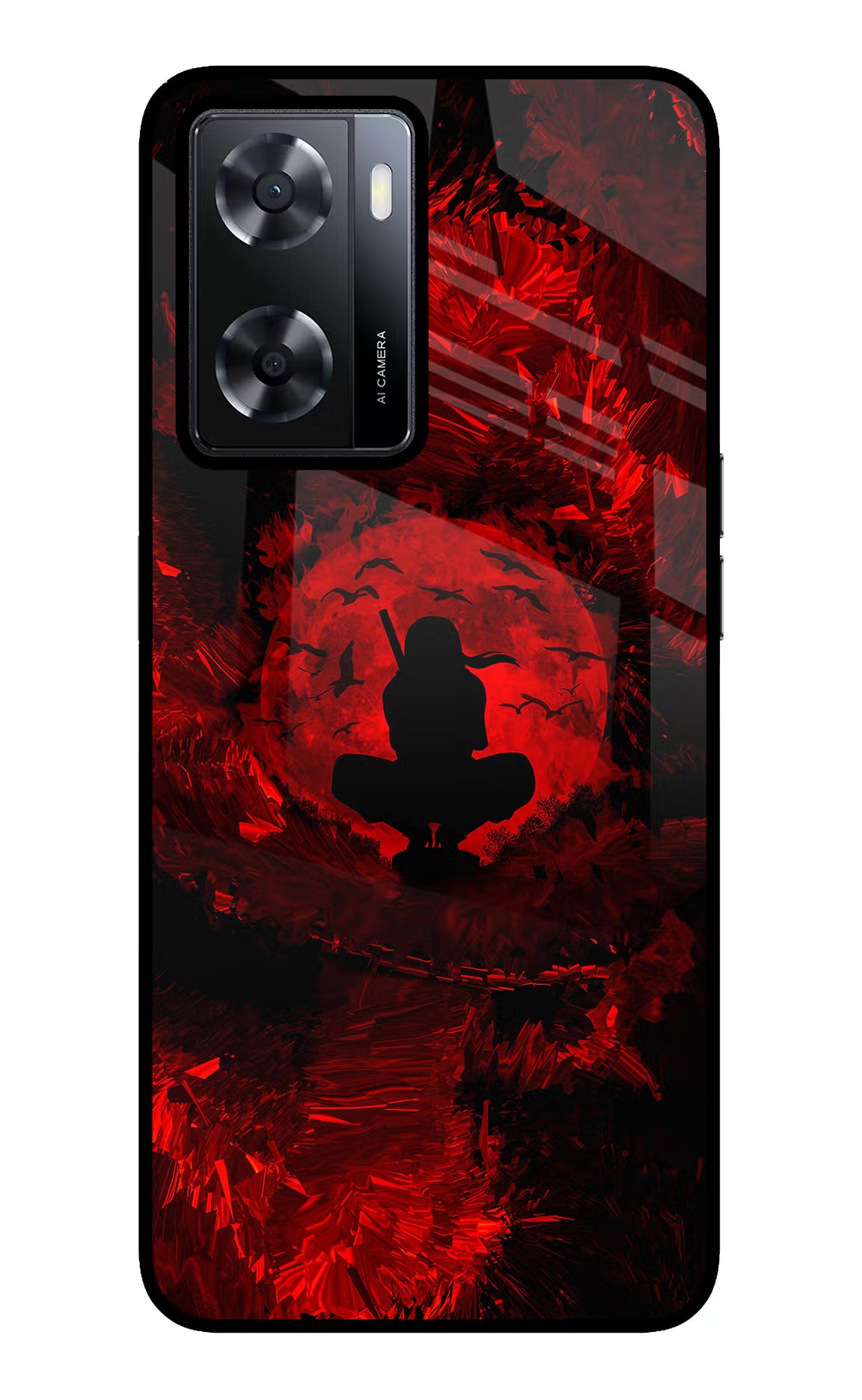 Itachi Uchiha Oppo A57 2022 Glass Case - Itachi Uchiha Oppo A57 2022 Glass Case Itachi Uchiha Oppo A57 2022 Glass Case