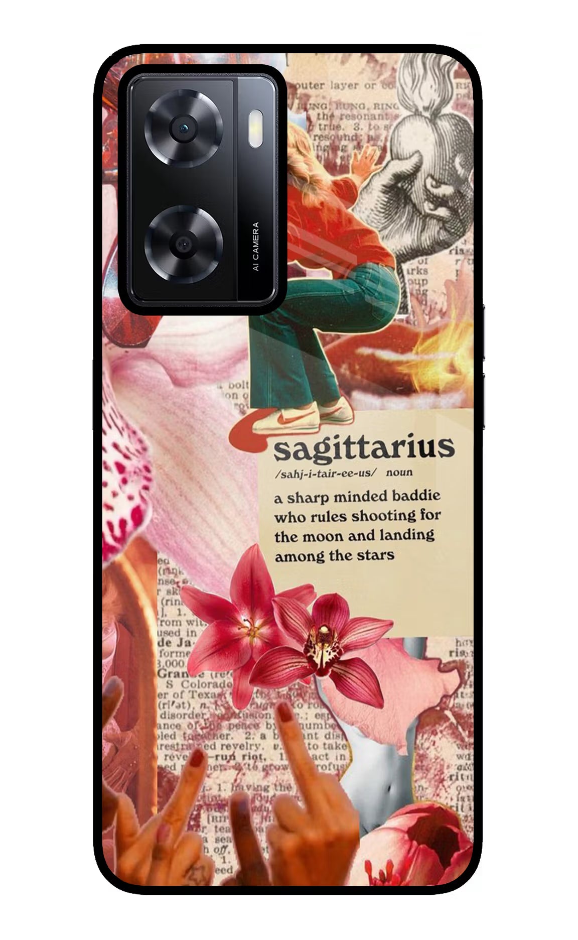Sagittarius Zodiac Oppo A57 2022 Glass Case - Sagittarius Zodiac Oppo A57 2022 Glass Case Sagittarius Zodiac Oppo A57 2022 Glass Case