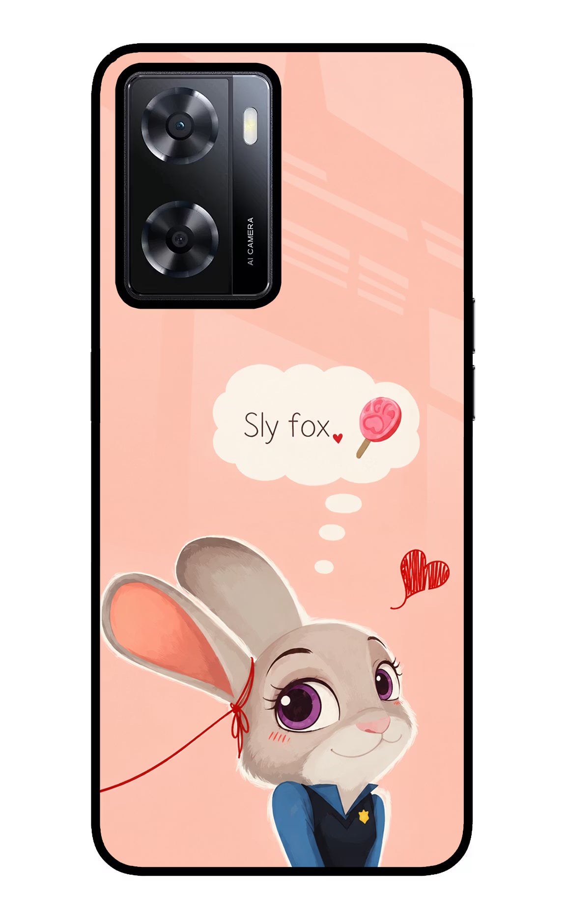 Judy Charm Oppo A57 2022 Glass Case - Judy Charm Oppo A57 2022 Glass Case Judy Charm Oppo A57 2022 Glass Case