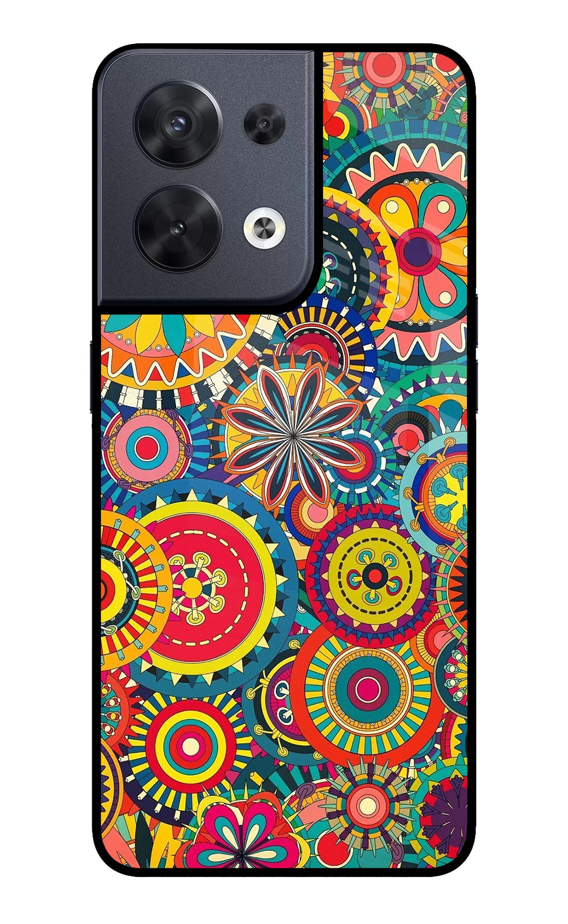 Gol Gol Art Oppo Reno8 Glass Case - Gol Gol Art Oppo Reno8 Glass Case Gol Gol Art Oppo Reno8 Glass Case