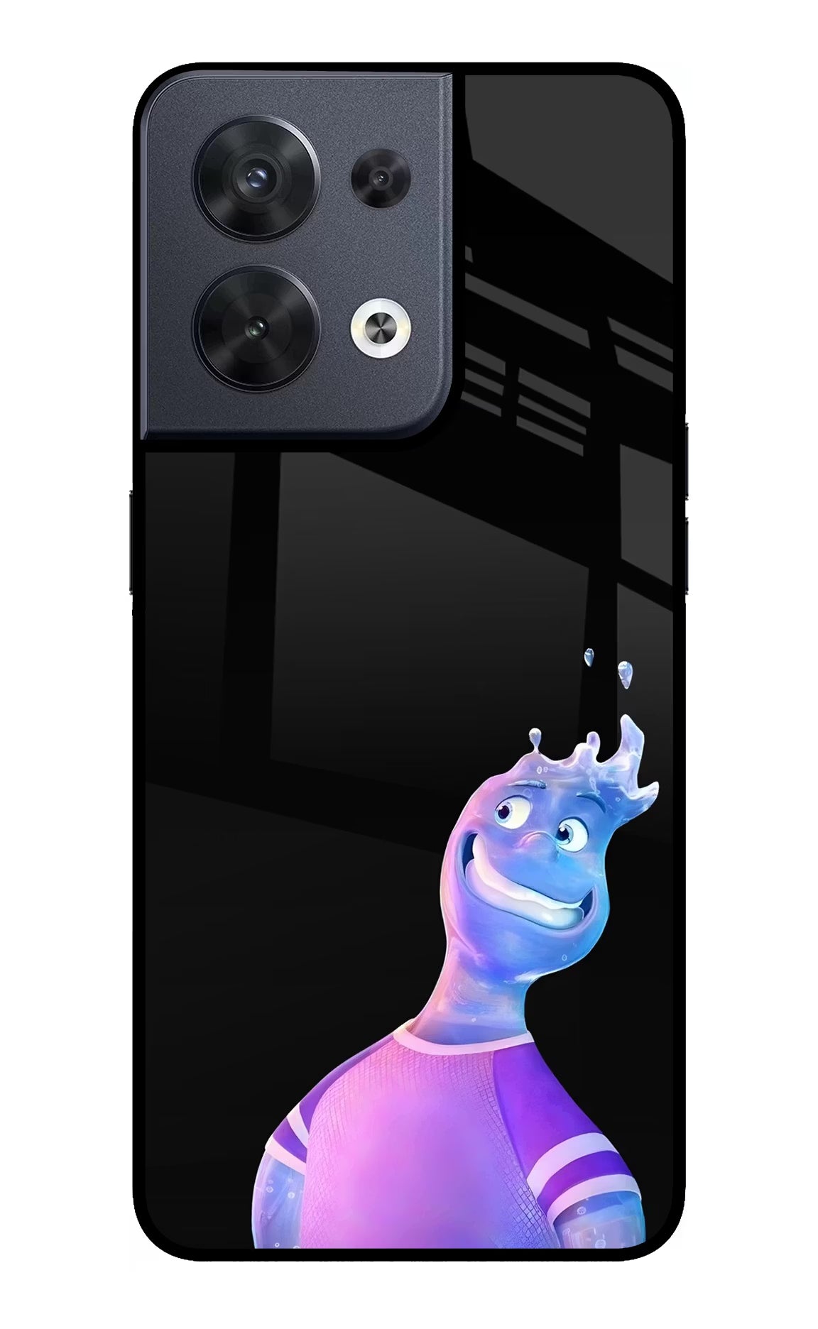 Wade Wave Oppo Reno8 Glass Case - Wade Wave Oppo Reno8 Glass Case Wade Wave Oppo Reno8 Glass Case
