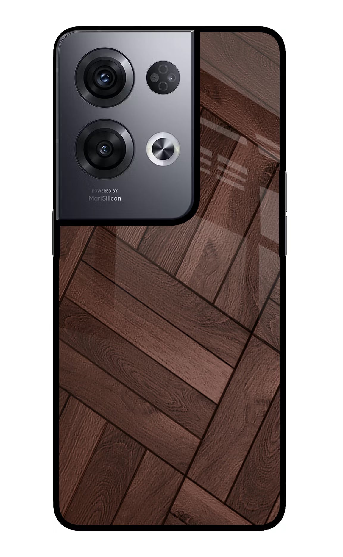 Wooden Texture Design Oppo Reno8 Pro Back Cover - Wooden Texture Design Oppo Reno8 Pro Glass Case Back Cover by Casekaro Wooden Texture Design Oppo Reno8 Pro Glass Case Back Cover by Casekaro
