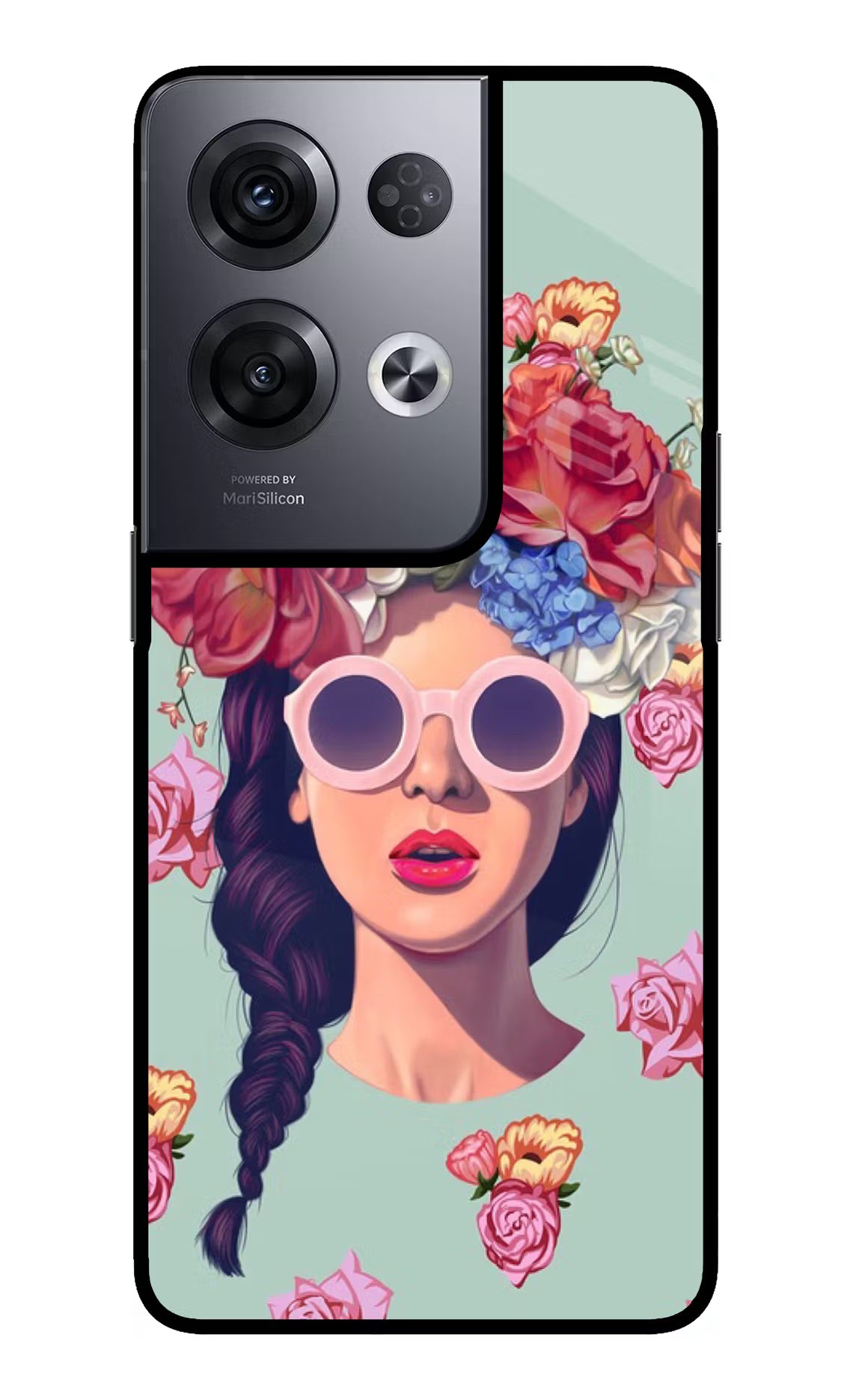 Pretty Girl Oppo Reno8 Pro Glass Case - Pretty Girl Oppo Reno8 Pro Glass Case Pretty Girl Oppo Reno8 Pro Glass Case