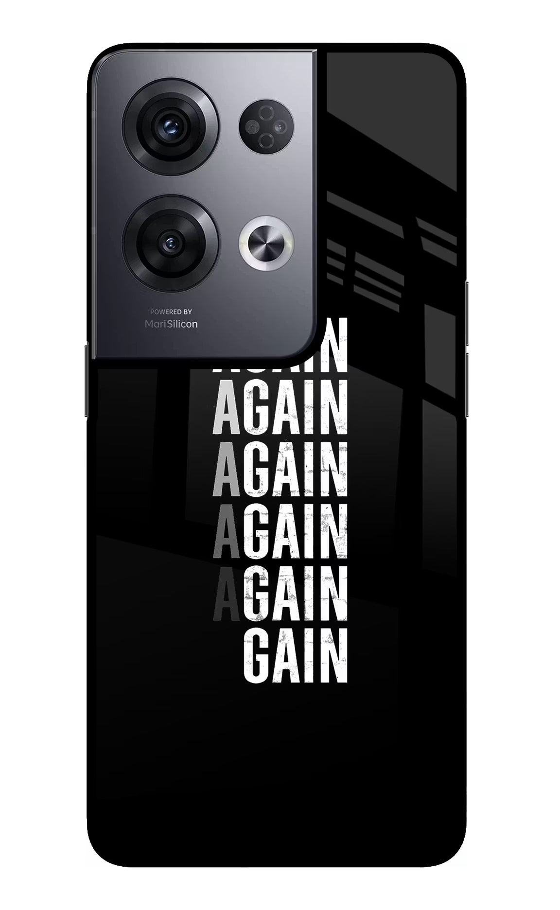 Again Again Gain Oppo Reno8 Pro Glass Case - Again Again Gain Oppo Reno8 Pro Glass Case Again Again Gain Oppo Reno8 Pro Glass Case