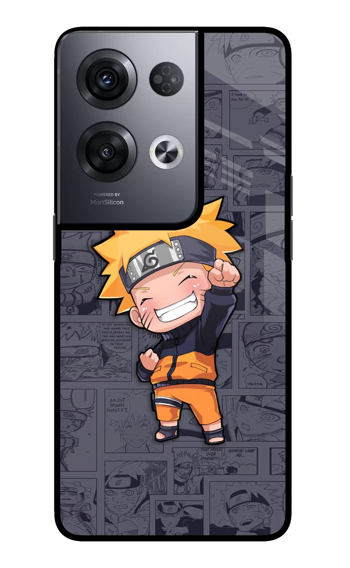 Chota Naruto Oppo Reno8 Pro Glass Case - Chota Naruto Oppo Reno8 Pro Glass Case Chota Naruto Oppo Reno8 Pro Glass Case