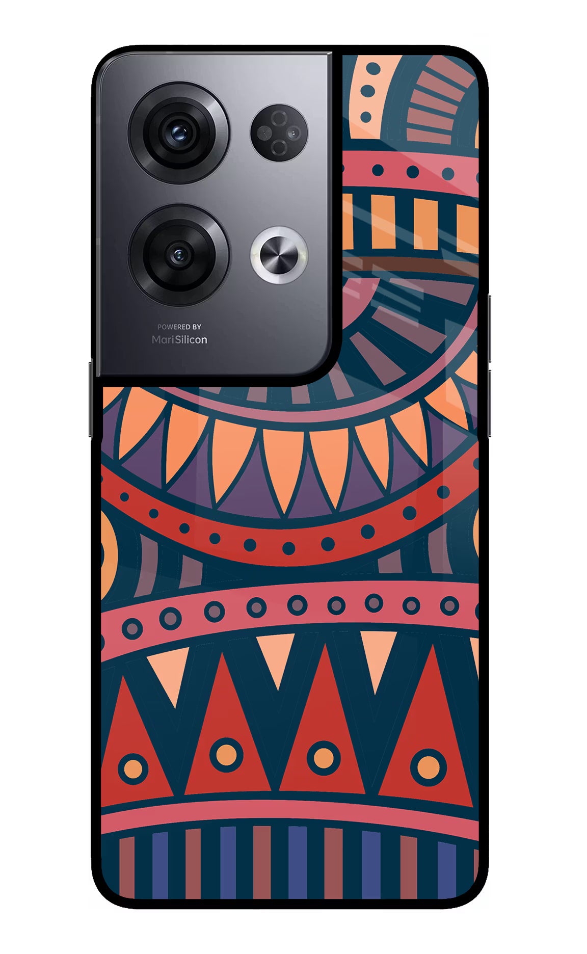 African Culture Design Oppo Reno8 Pro Glass Case - African Culture Design Oppo Reno8 Pro Glass Case African Culture Design Oppo Reno8 Pro Glass Case