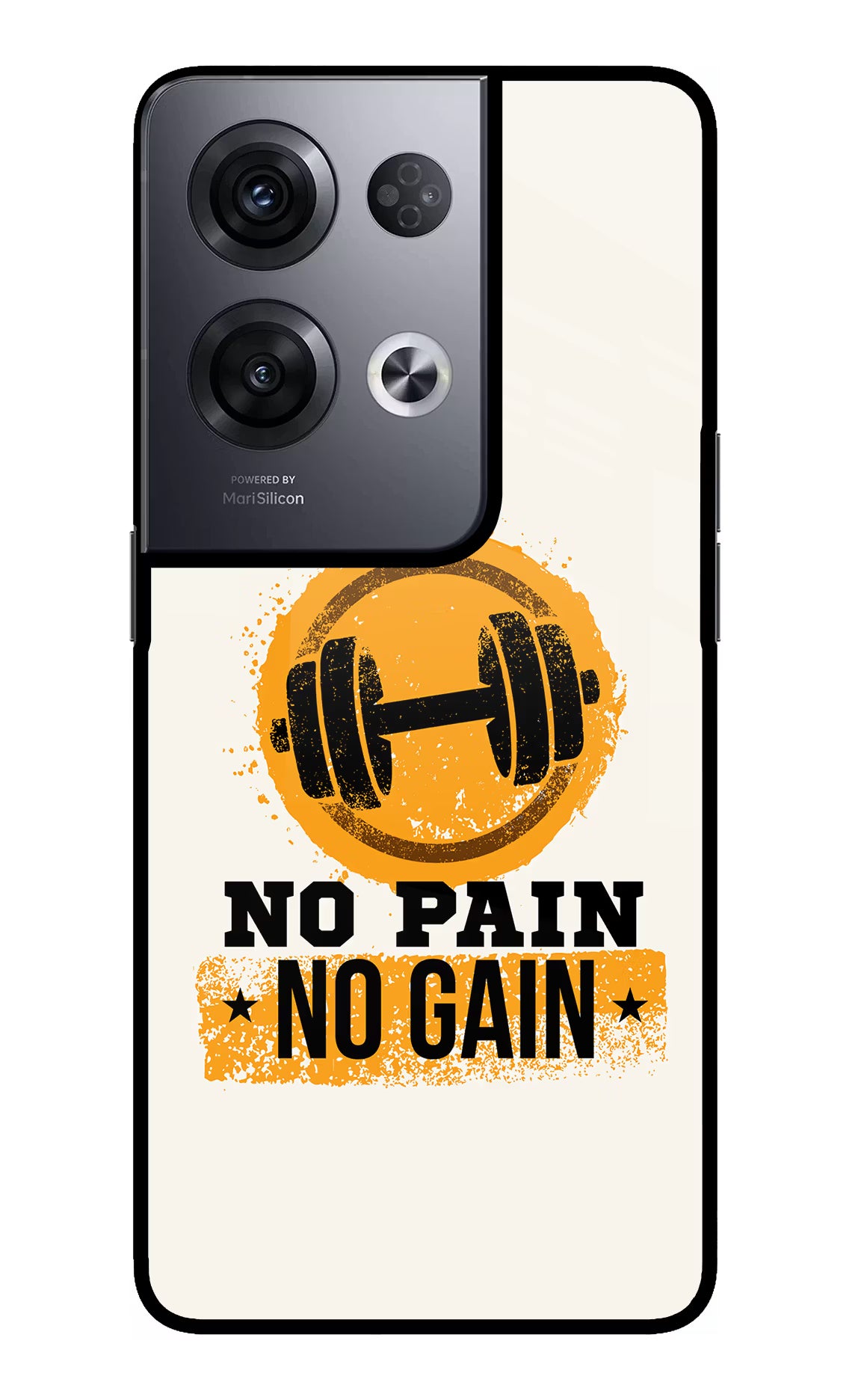 No Pain No Gain Oppo Reno8 Pro Glass Case - No Pain No Gain Oppo Reno8 Pro Glass Case No Pain No Gain Oppo Reno8 Pro Glass Case