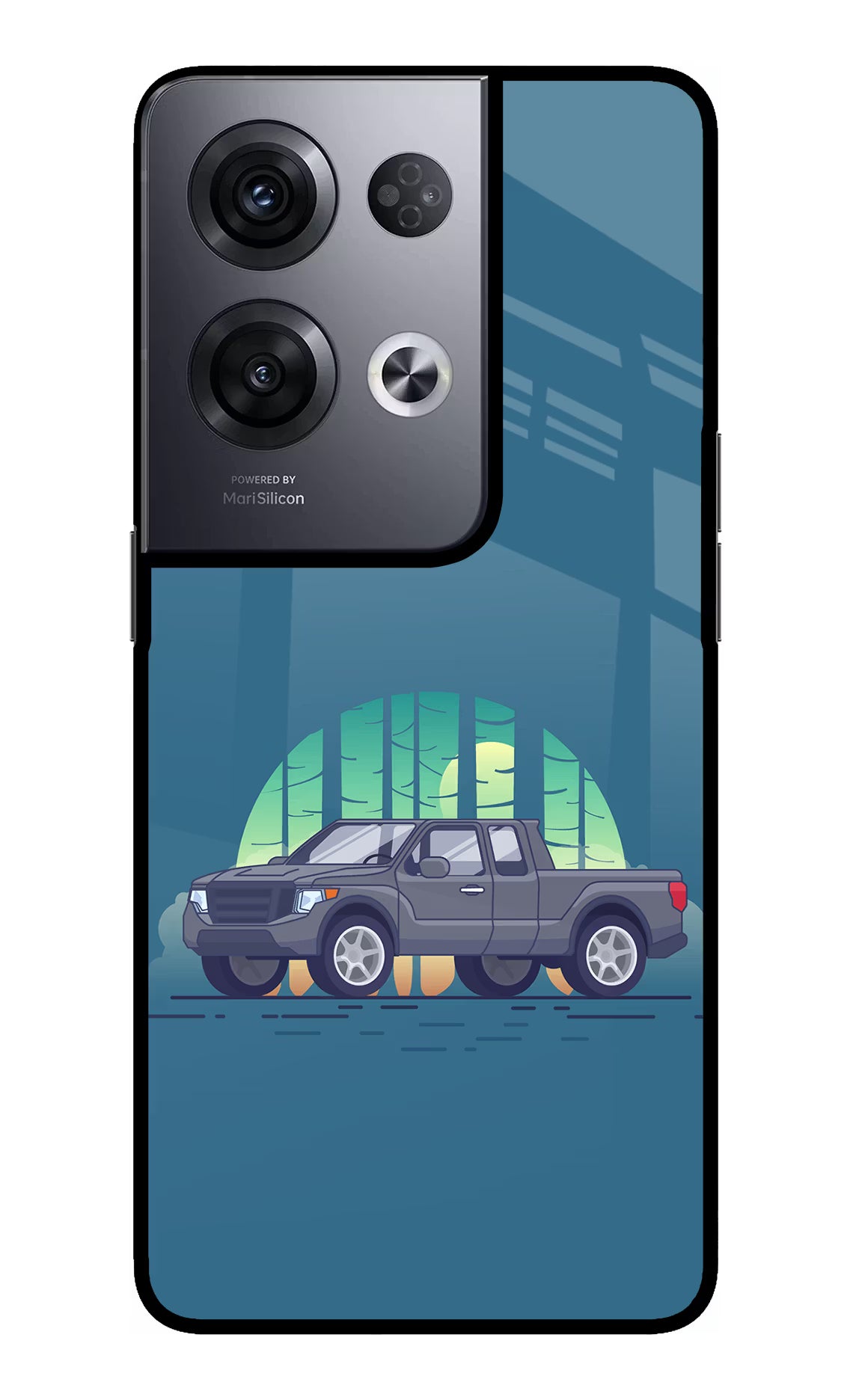 Retro Garage Vibe Oppo Reno8 Pro Glass Case - Retro Garage Vibe Oppo Reno8 Pro Glass Case Retro Garage Vibe Oppo Reno8 Pro Glass Case