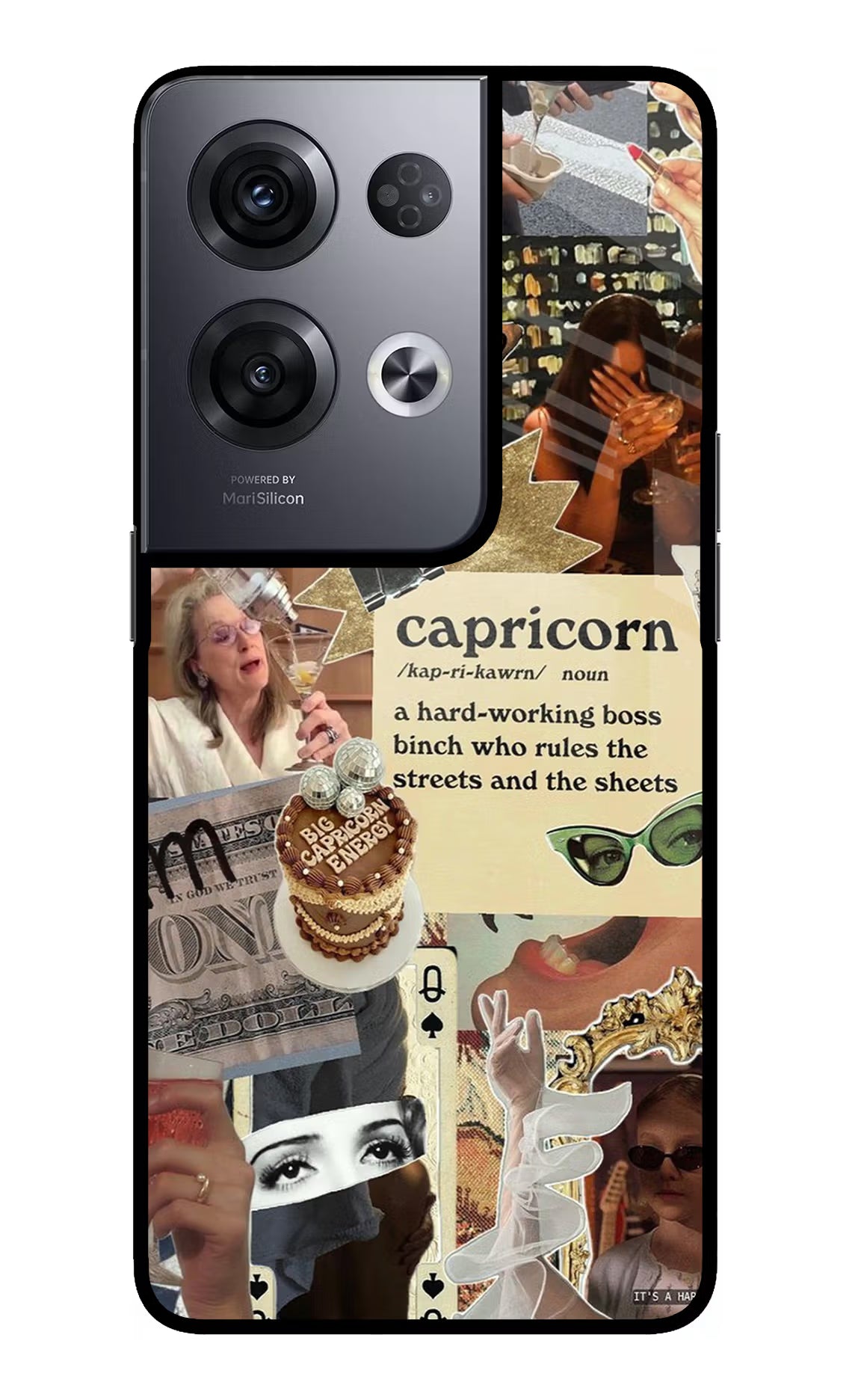 Capricorn Zodiac Oppo Reno8 Pro Glass Case - Capricorn Zodiac Oppo Reno8 Pro Glass Case Capricorn Zodiac Oppo Reno8 Pro Glass Case