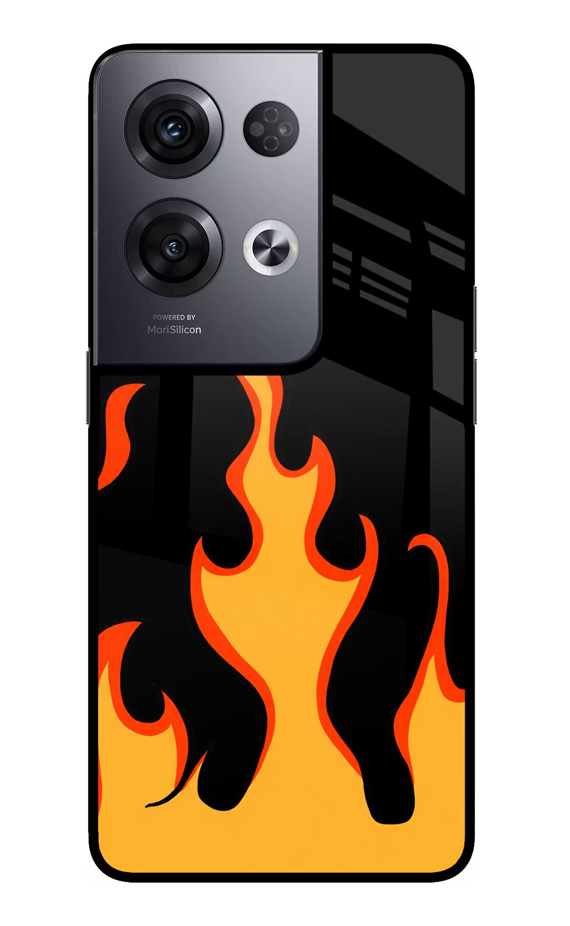 Fired Up – Black Oppo Reno8 Pro Glass Case - Fired Up – Black Oppo Reno8 Pro Glass Case Fired Up – Black Oppo Reno8 Pro Glass Case