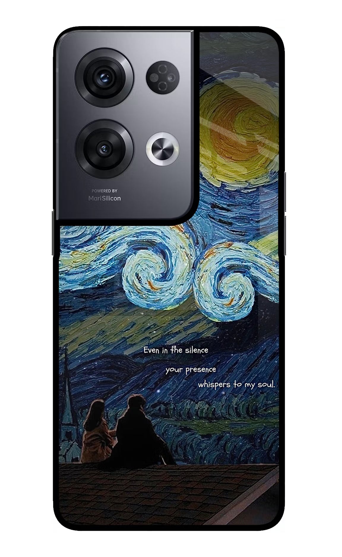 Softcore Oppo Reno8 Pro Glass Case - Softcore Oppo Reno8 Pro Glass Case Softcore Oppo Reno8 Pro Glass Case