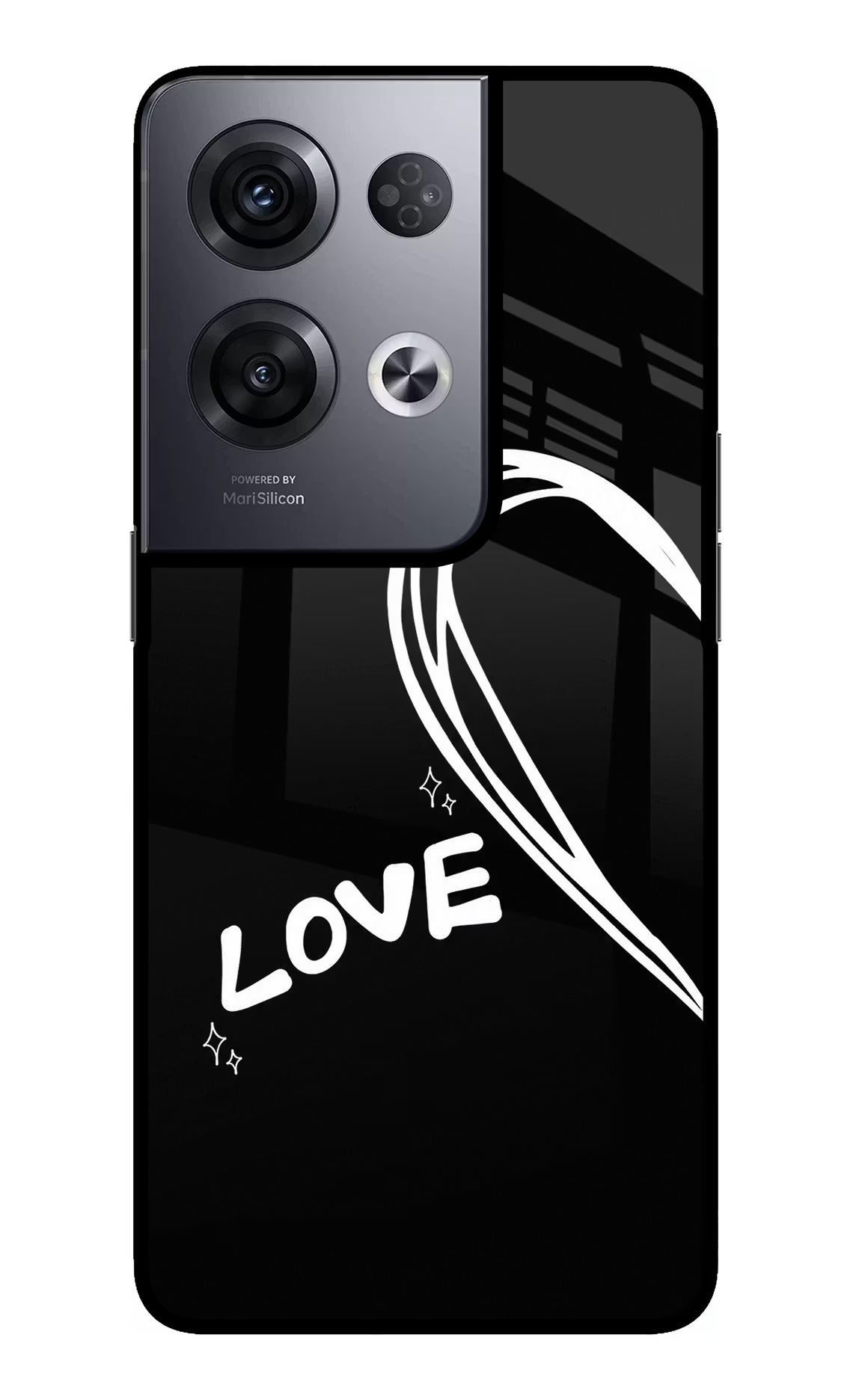 Love Line Oppo Reno8 Pro Glass Case - Love Line Oppo Reno8 Pro Glass Case Love Line Oppo Reno8 Pro Glass Case
