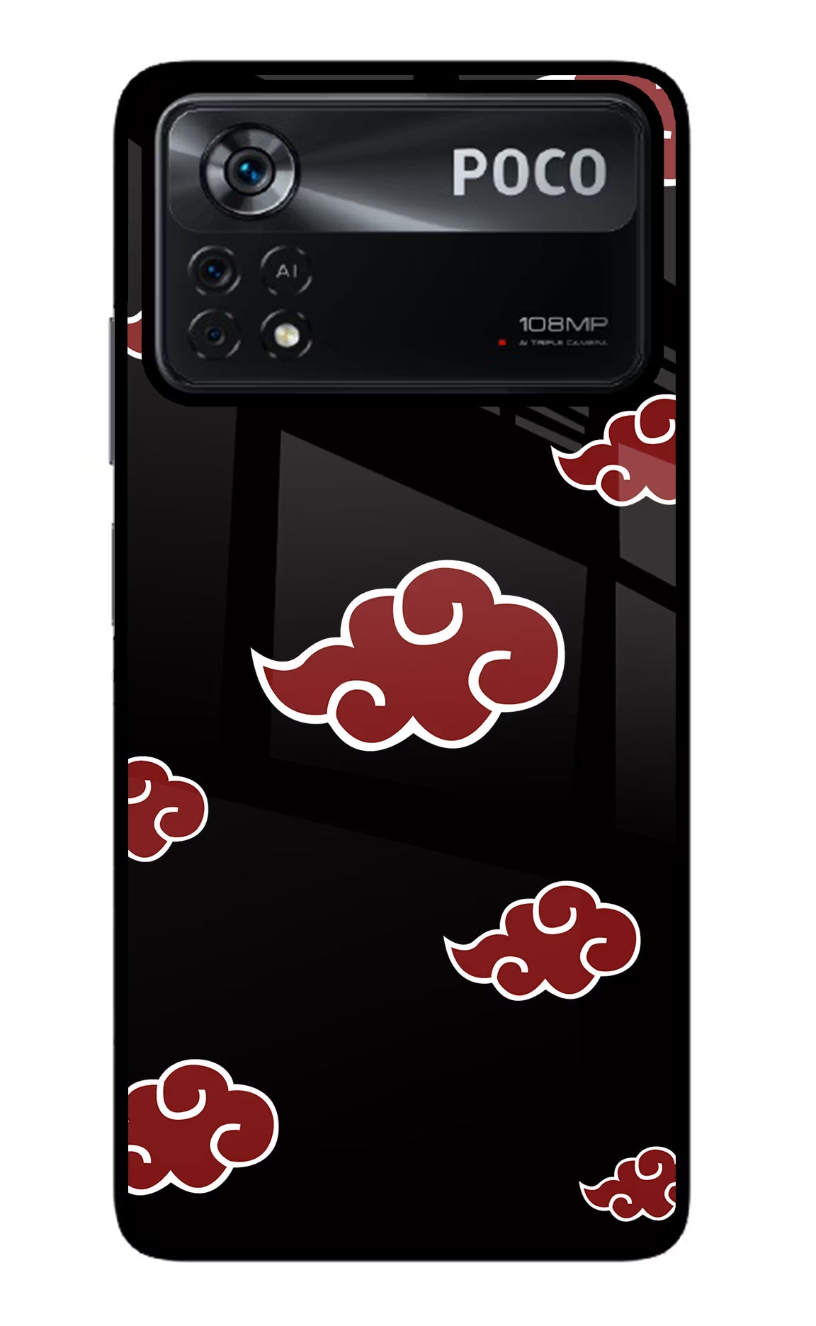 Akatsuki Poco X4 Pro Glass Case - Akatsuki Poco X4 Pro Glass Case Akatsuki Poco X4 Pro Glass Case