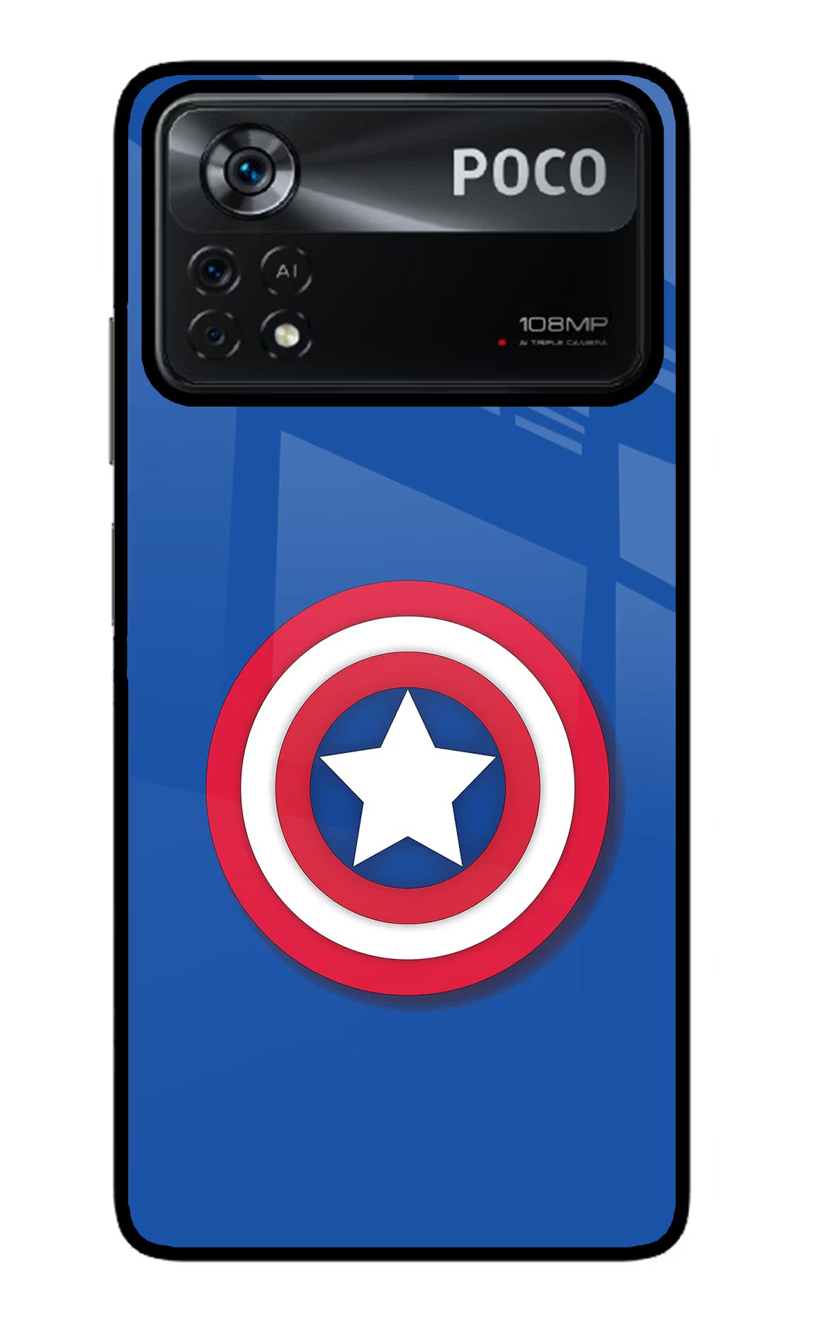 Shield Poco X4 Pro Glass Case - Shield Poco X4 Pro Glass Case Shield Poco X4 Pro Glass Case