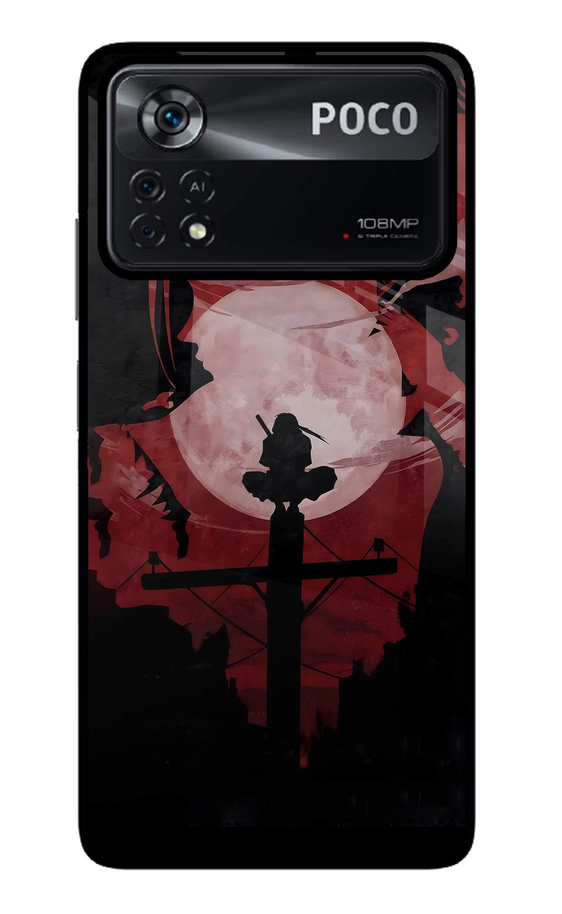 Naruto Anime Poco X4 Pro Glass Case - Naruto Anime Poco X4 Pro Glass Case Naruto Anime Poco X4 Pro Glass Case