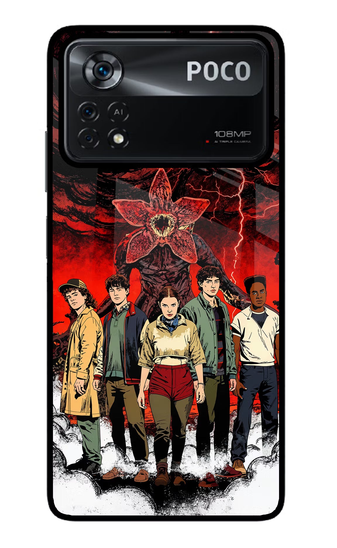 Ordinary Things Characters Poco X4 Pro Glass Case - Ordinary Things Characters Poco X4 Pro Glass Case Ordinary Things Characters Poco X4 Pro Glass Case