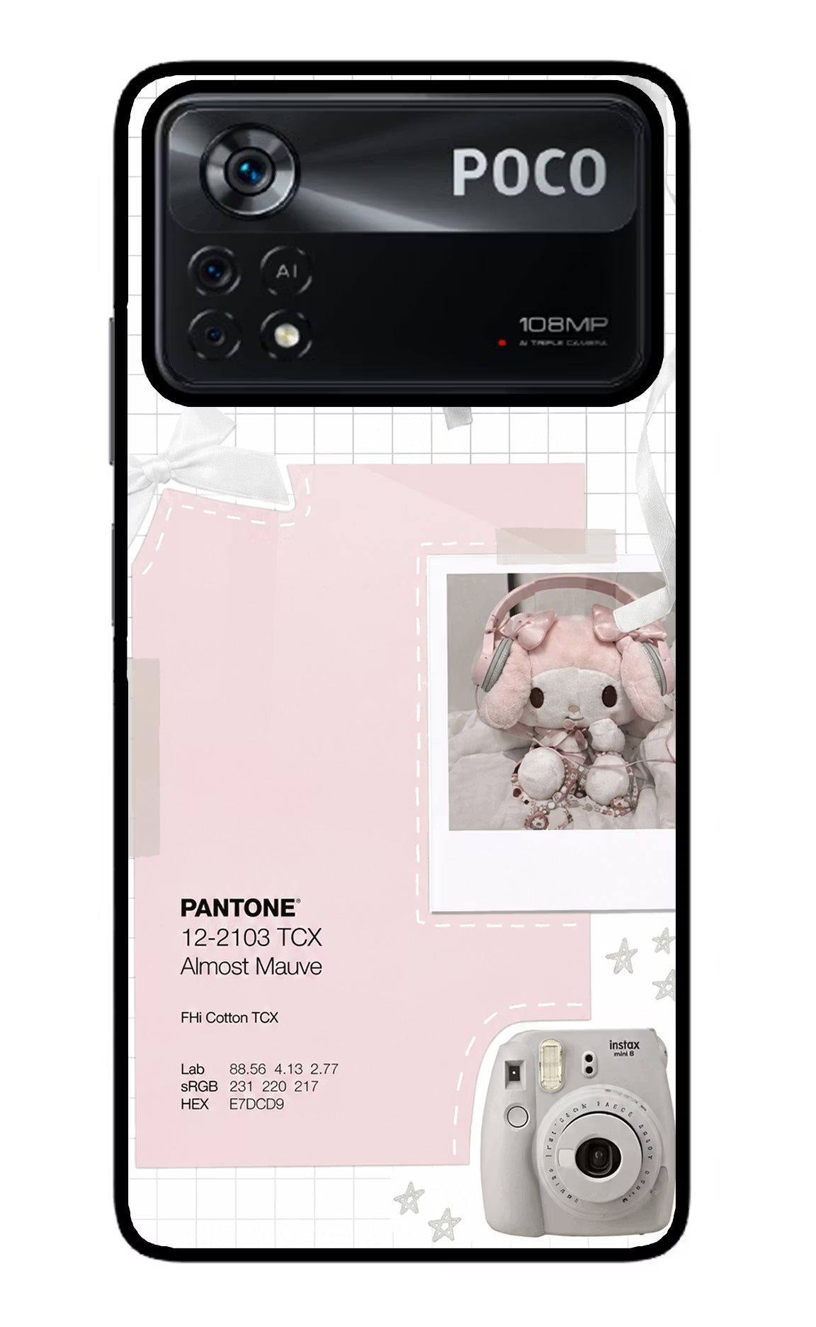 Pantone Asthetic Poco X4 Pro Glass Case - Pantone Asthetic Poco X4 Pro Glass Case Pantone Asthetic Poco X4 Pro Glass Case
