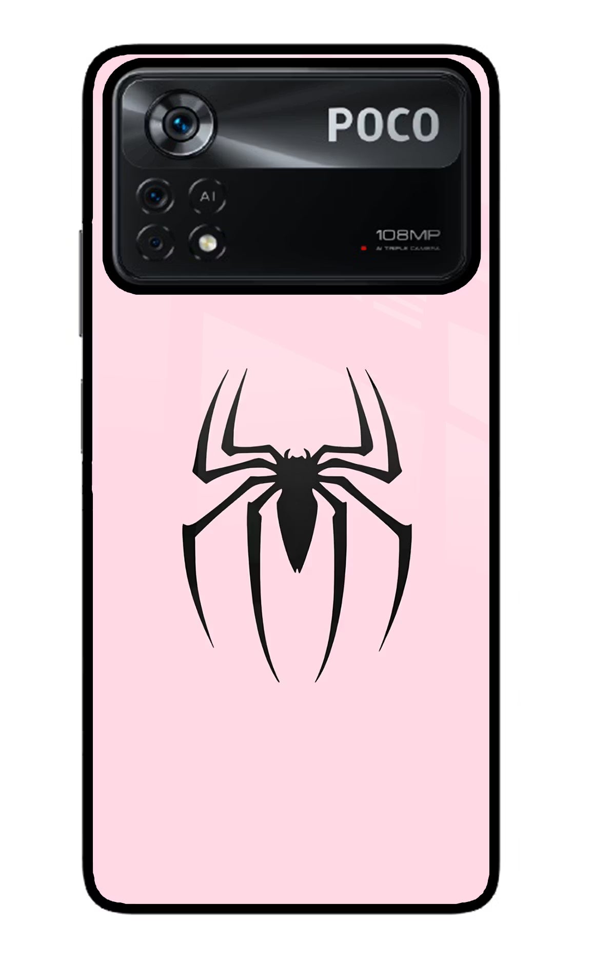 Peter Symbol Poco X4 Pro Glass Case - Peter Symbol Poco X4 Pro Glass Case Peter Symbol Poco X4 Pro Glass Case