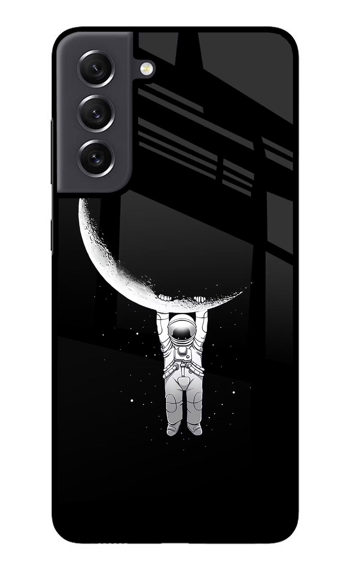 Moon Space Samsung S21 FE 5G Glass Case - Moon Space Samsung S21 FE 5G Glass Case Moon Space Samsung S21 FE 5G Glass Case