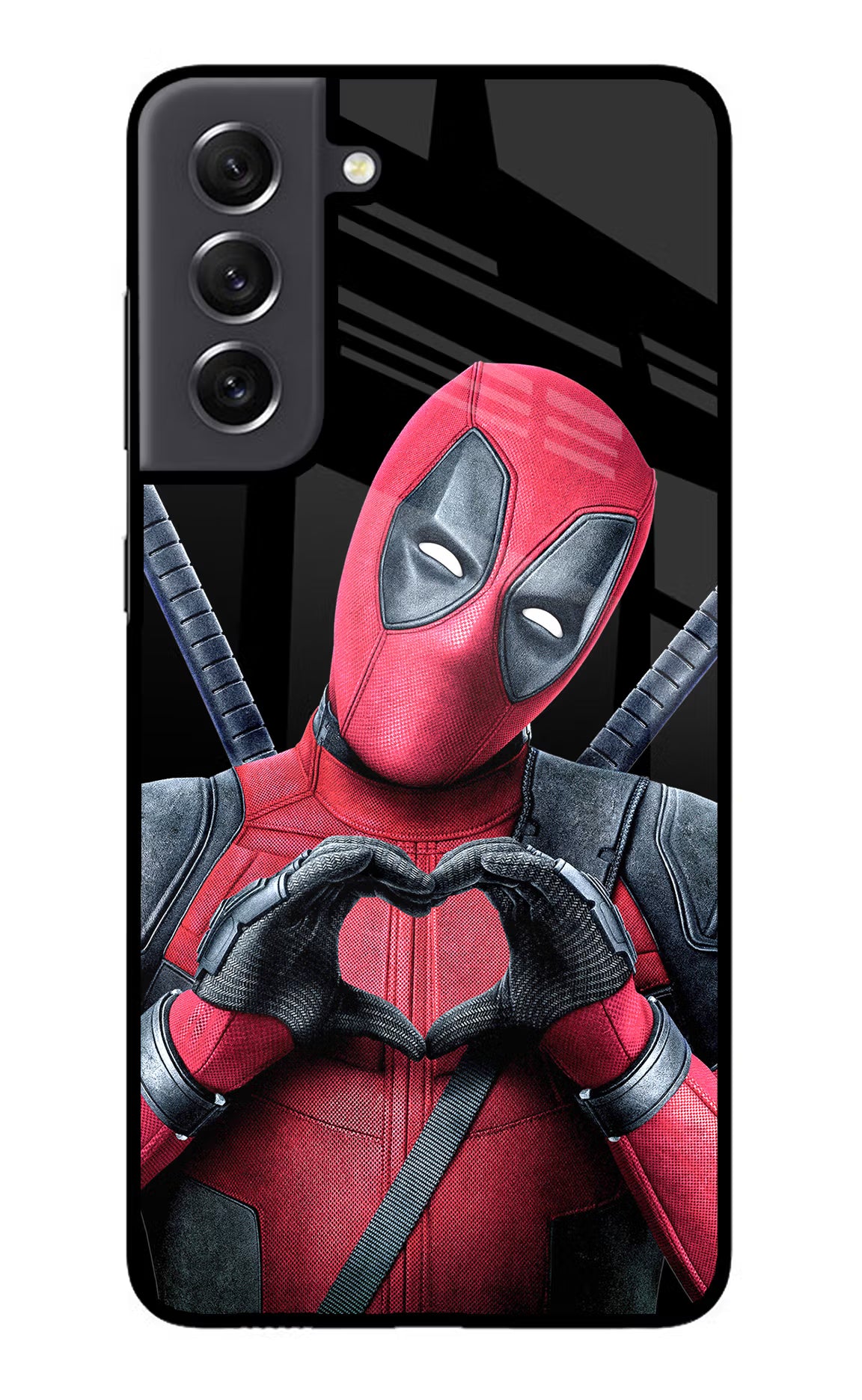 Deadpool Samsung S21 FE 5G Glass Case - Deadpool Samsung S21 FE 5G Glass Case Deadpool Samsung S21 FE 5G Glass Case