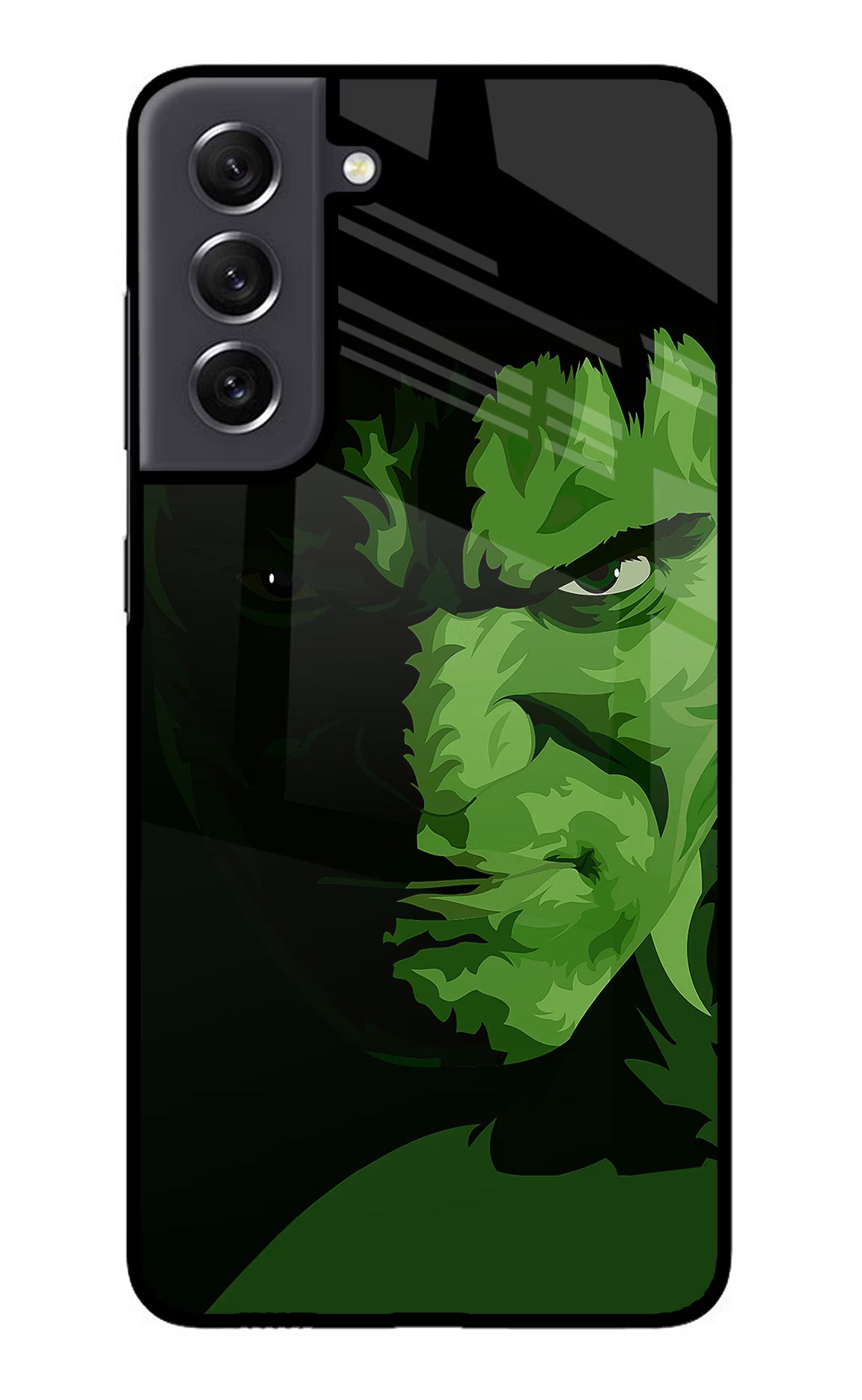 HULK Samsung S21 FE 5G Glass Case - HULK Samsung S21 FE 5G Glass Case HULK Samsung S21 FE 5G Glass Case
