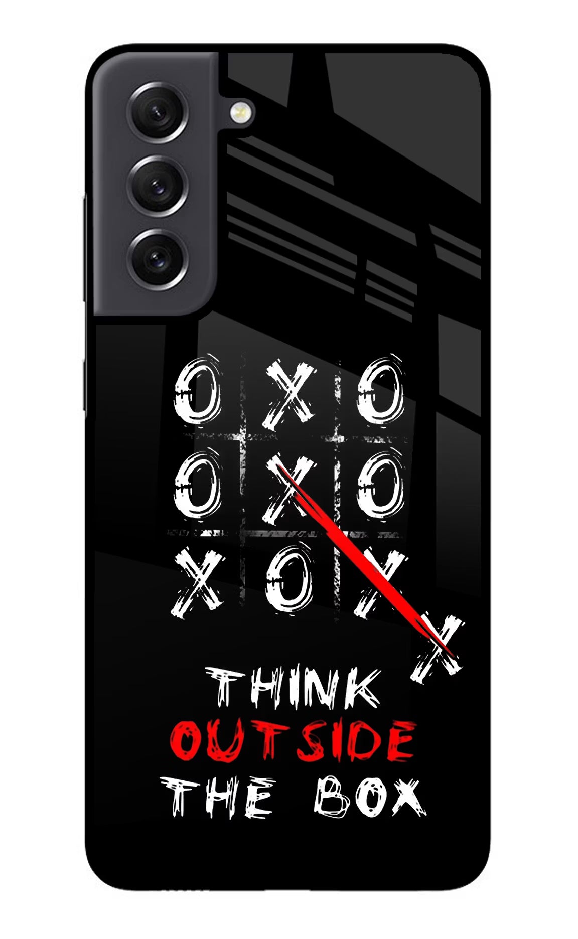 Think out of the BOX Samsung S21 FE 5G Glass Case - Think out of the BOX Samsung S21 FE 5G Glass Case Think out of the BOX Samsung S21 FE 5G Glass Case