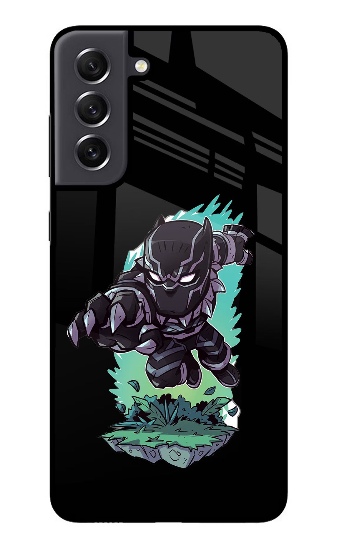 Black Panther Samsung S21 FE 5G Glass Case - Black Panther Samsung S21 FE 5G Glass Case Black Panther Samsung S21 FE 5G Glass Case