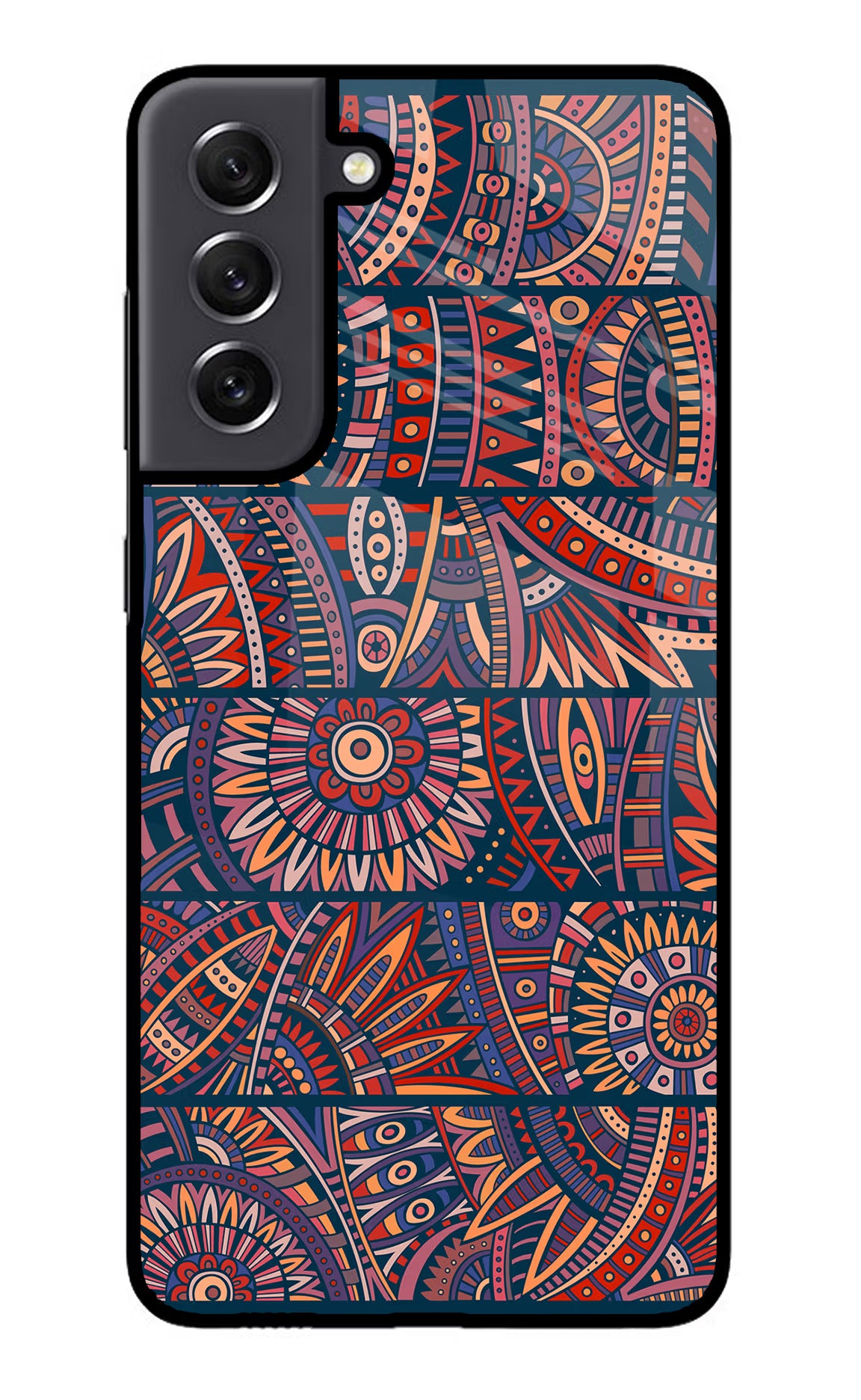 African Culture Design Samsung S21 FE 5G Glass Case - African Culture Design Samsung S21 FE 5G Glass Case African Culture Design Samsung S21 FE 5G Glass Case