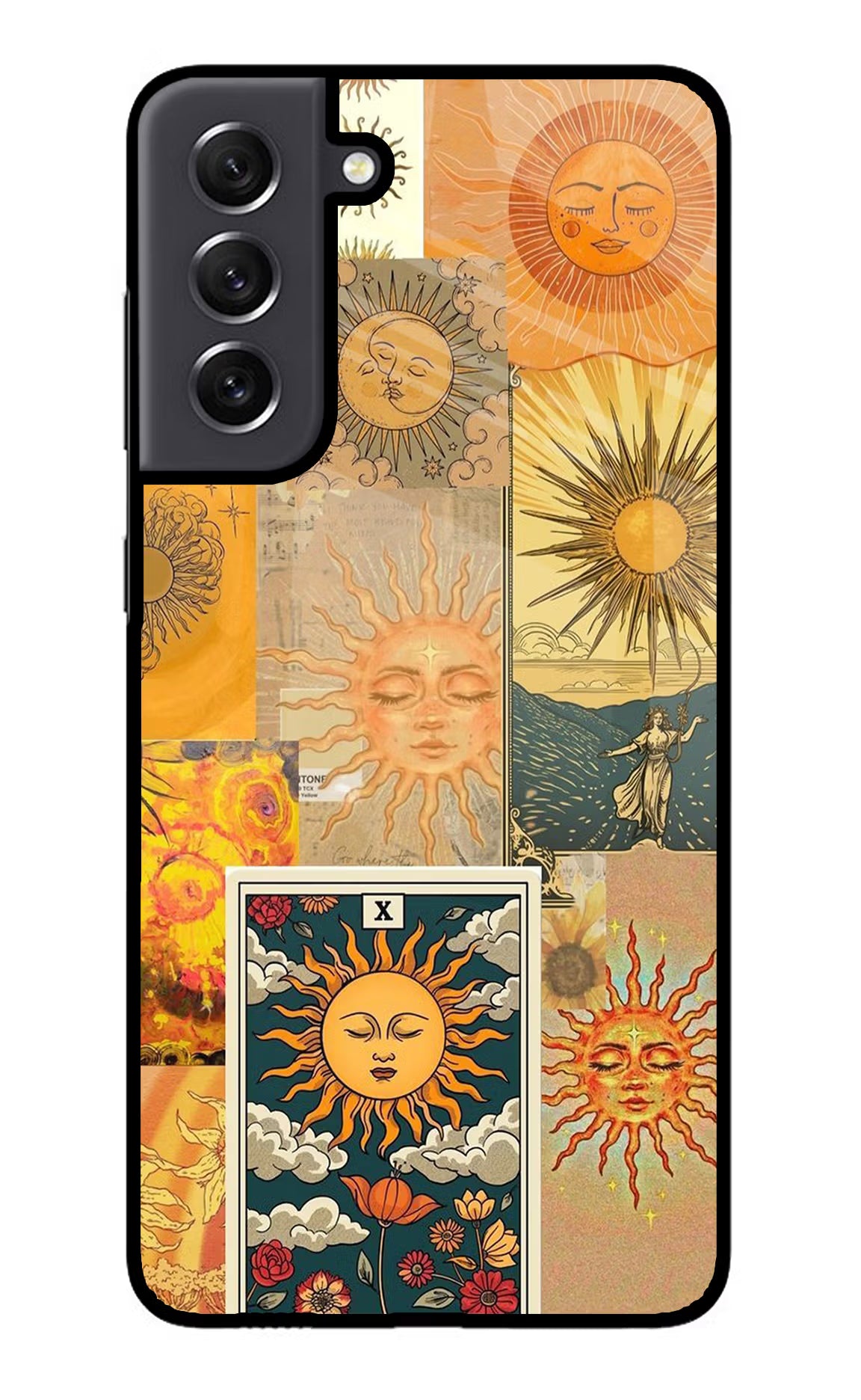 Sun Samsung S21 FE 5G Glass Case - Sun Samsung S21 FE 5G Glass Case Sun Samsung S21 FE 5G Glass Case