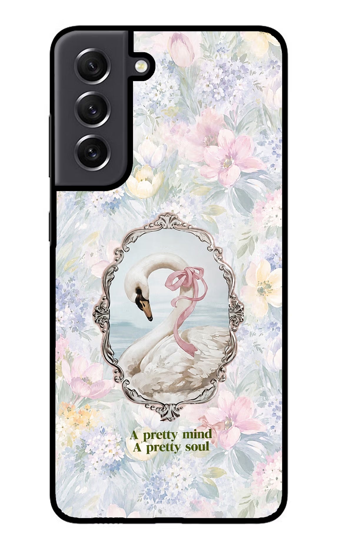 Pretty Mind Pretty Soul Samsung S21 FE 5G Glass Case - Pretty Mind Pretty Soul Samsung S21 FE 5G Glass Case Pretty Mind Pretty Soul Samsung S21 FE 5G Glass Case