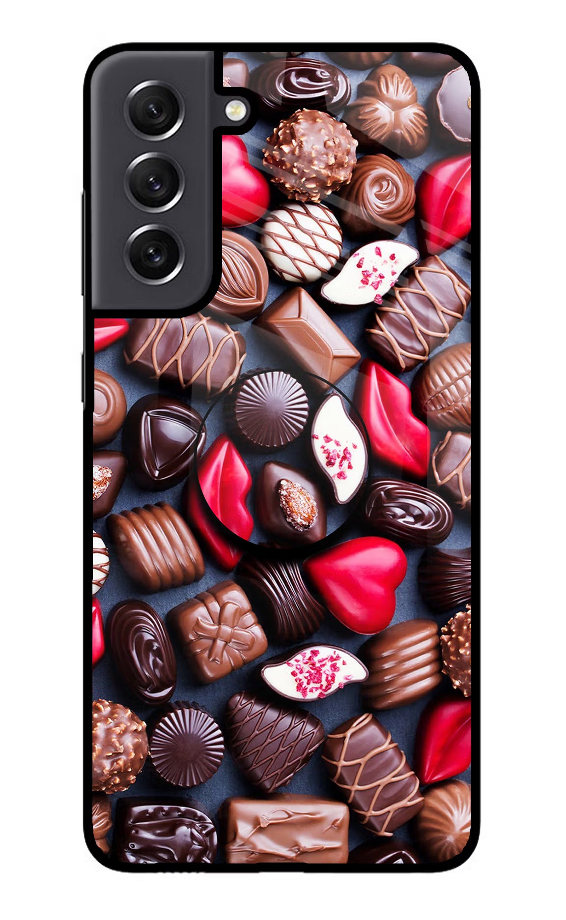 Chocolates Samsung S21 FE 5G Glass Case - Chocolates Samsung S21 FE 5G Glass Case Chocolates Samsung S21 FE 5G Glass Case