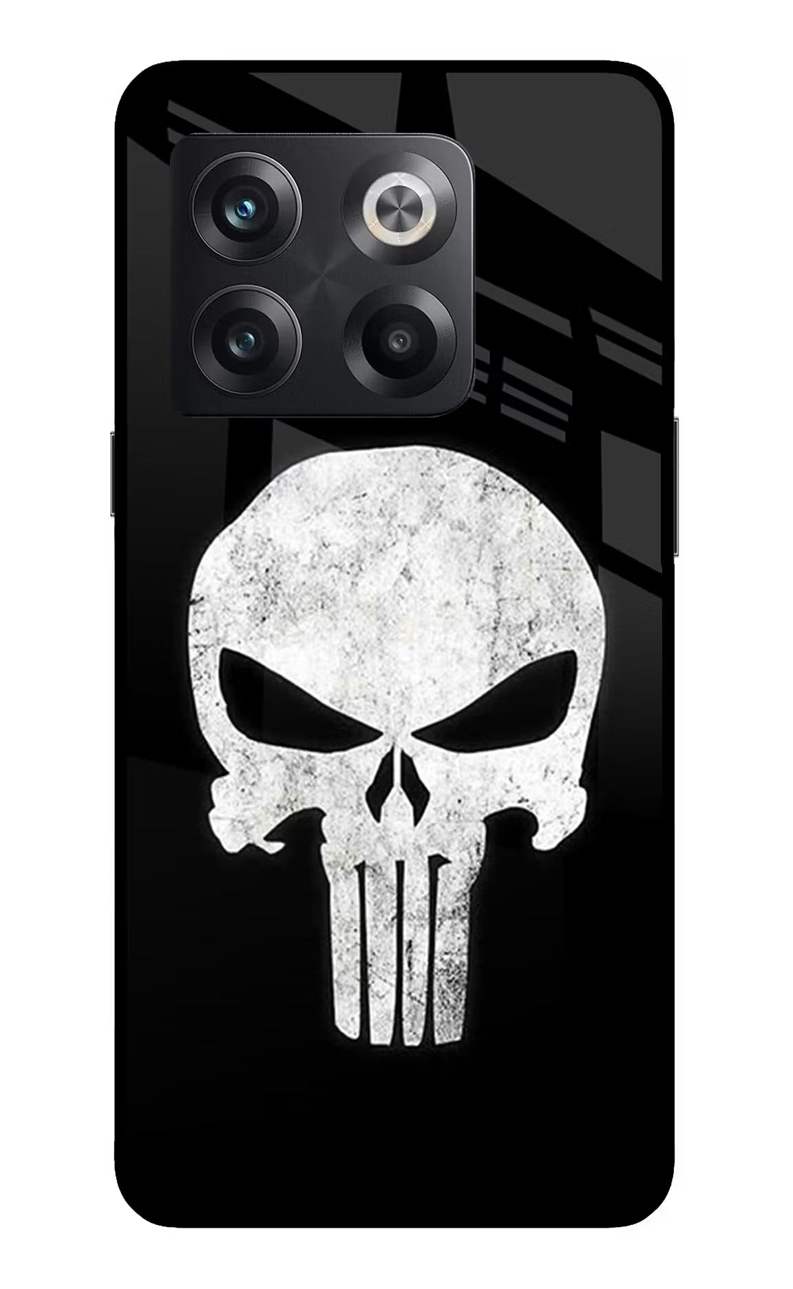 Punisher Skull OnePlus 10T 5G Glass Case - Punisher Skull OnePlus 10T 5G Glass Case Punisher Skull OnePlus 10T 5G Glass Case