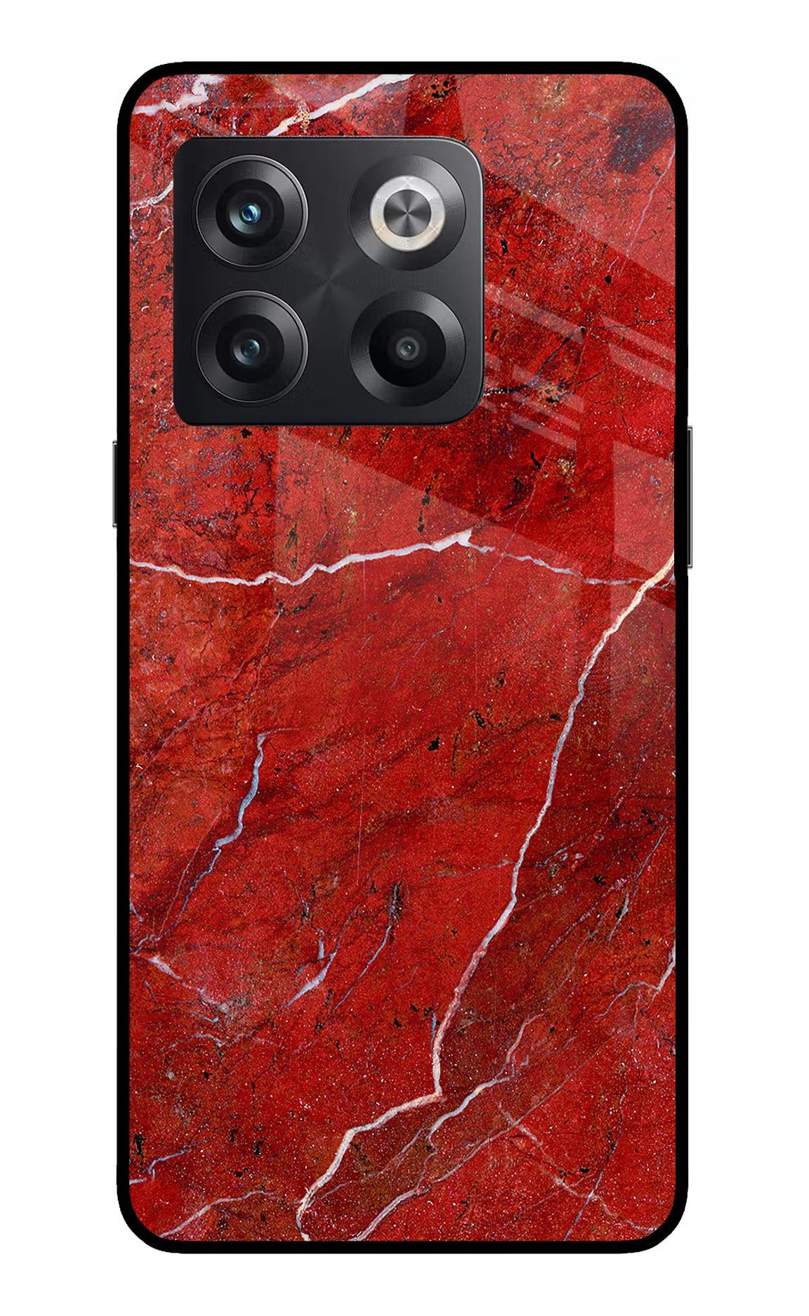 Red Marble Design OnePlus 10T 5G Glass Case - Red Marble Design OnePlus 10T 5G Glass Case Red Marble Design OnePlus 10T 5G Glass Case