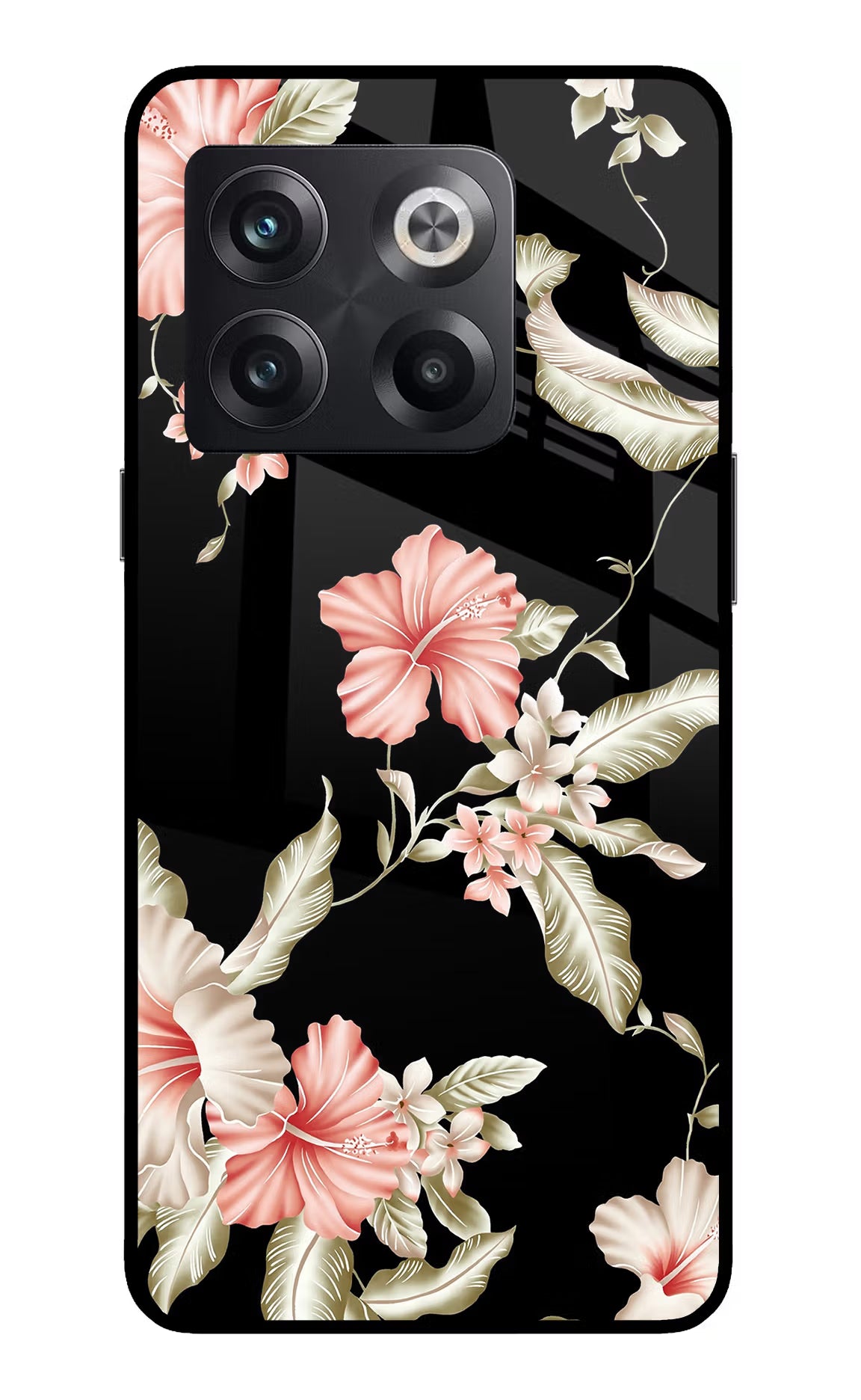 Flowers OnePlus 10T 5G Glass Case - Flowers OnePlus 10T 5G Glass Case Flowers OnePlus 10T 5G Glass Case